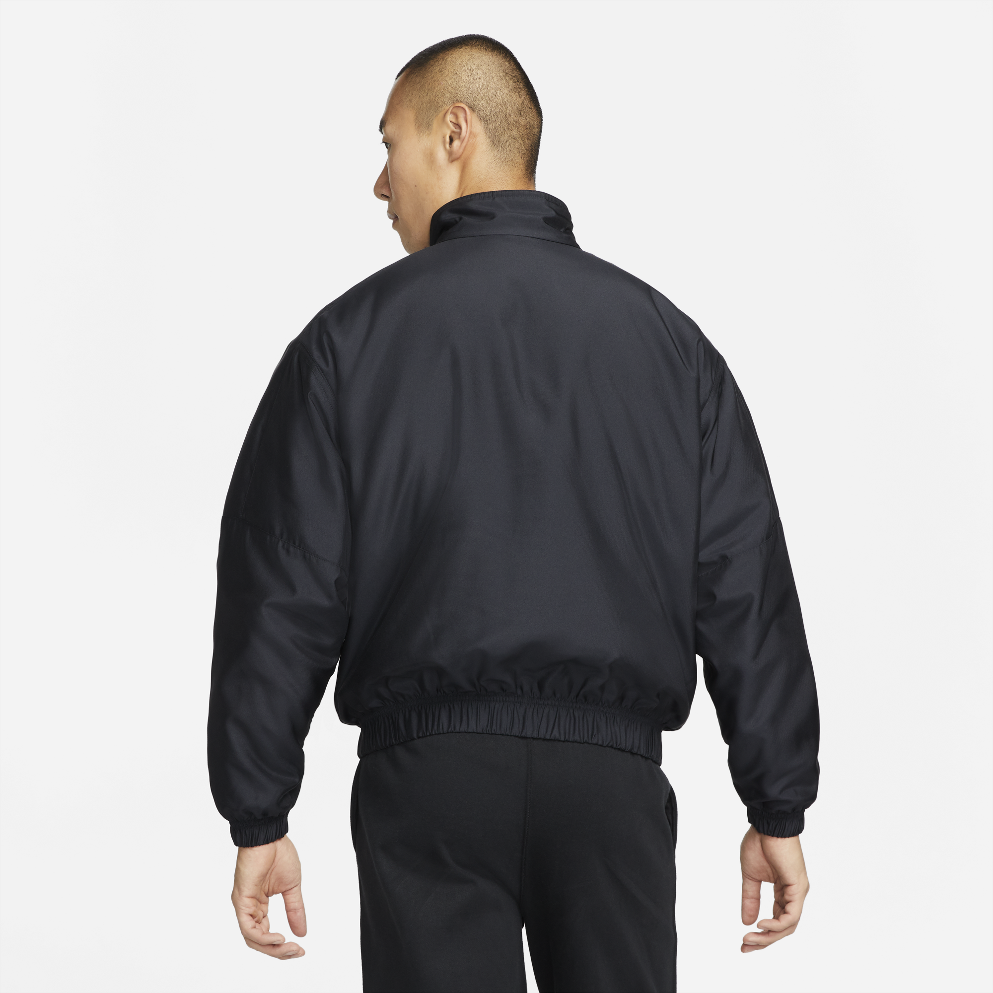 Mens Solo Swoosh Jacket Black Nike оригінал – Купити в Україні – детальний вид - NIKE