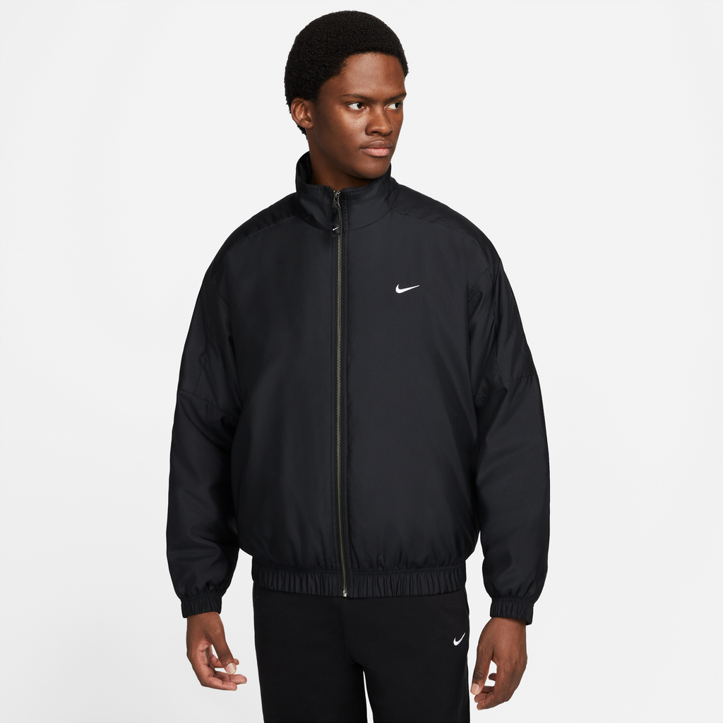 Mens Solo Swoosh Jacket Black Nike оригінал – Купити в Україні – вид ззаду