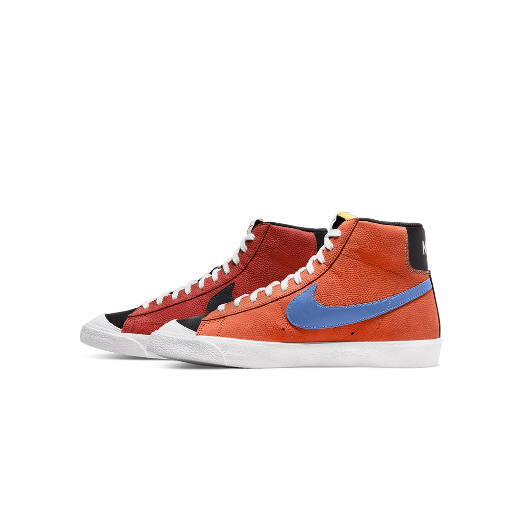 Mens Blazer MID 77 Emb Shoes Washed Teal Nike – Гарантія оригінальності – боковий вид