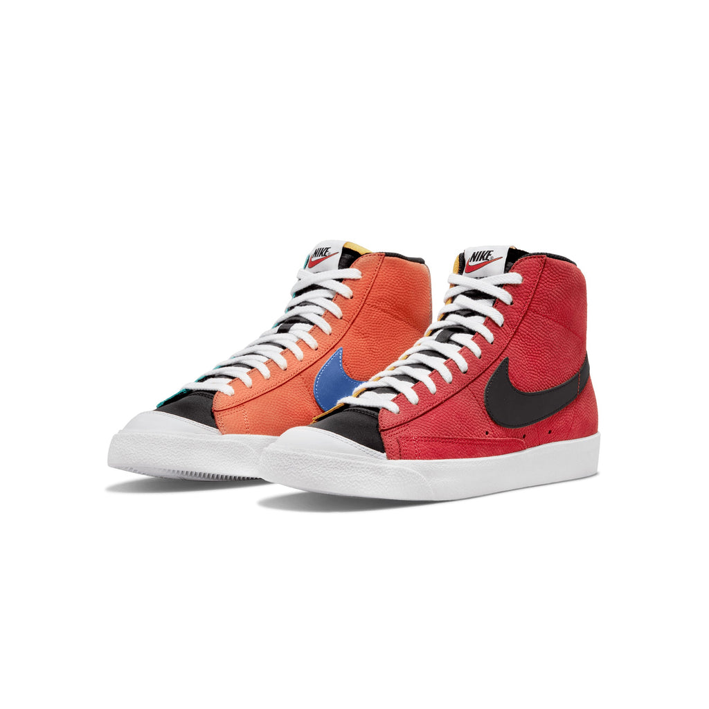 Mens Blazer MID 77 Emb Shoes Washed Teal Nike – Гарантія оригінальності – вид ззаду
