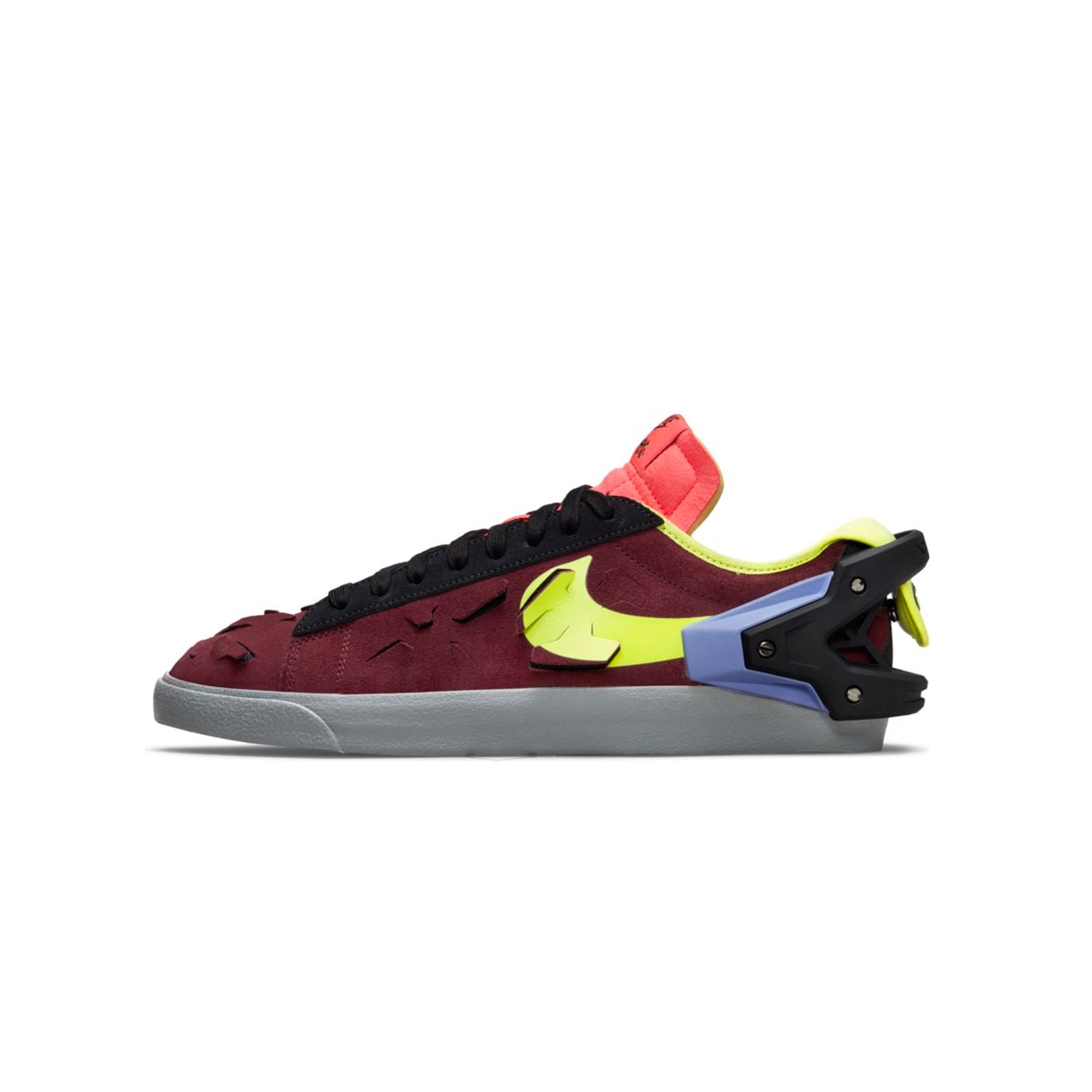 Blazer Low Shoes Night Maroon Nike оригінал – Купити в Україні – боковий вид