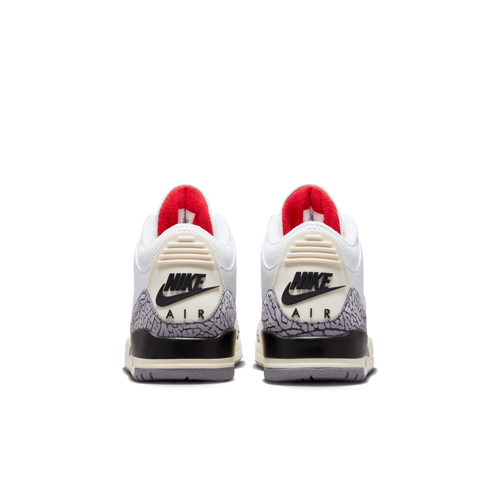 3 Mens Retro Shoes Air jordan – Гарантія оригінальності – вид ззаду