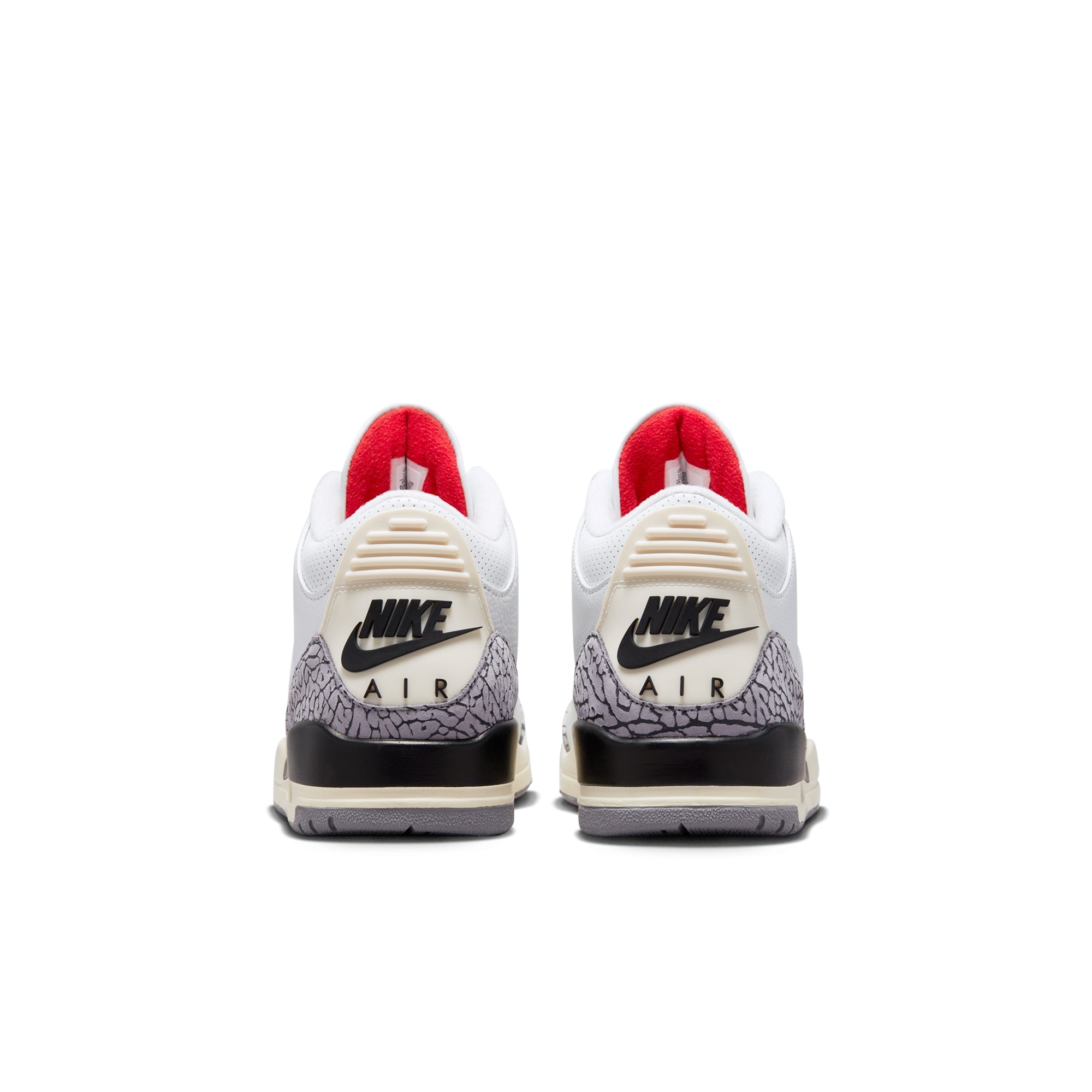 3 Mens Retro Shoes Air jordan – Гарантія оригінальності – вид ззаду
