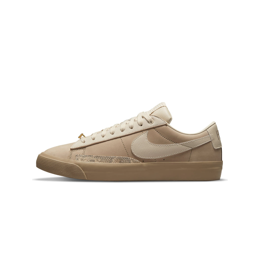 Mens Zoom Blazer Low Shoes Khaki Nike – Гарантія оригінальності – боковий вид