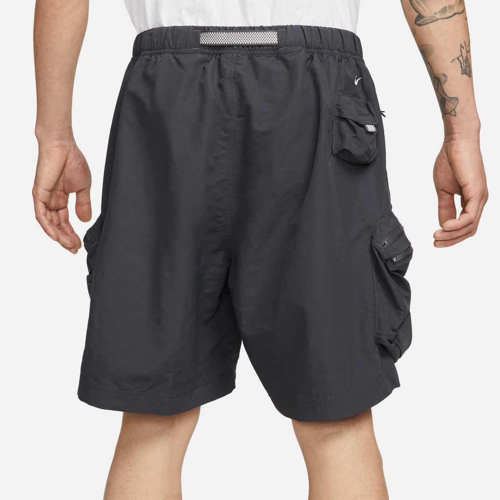 Mens Snowgrass Cargo Shorts Black Nike оригінал – Купити в Україні – вид ззаду