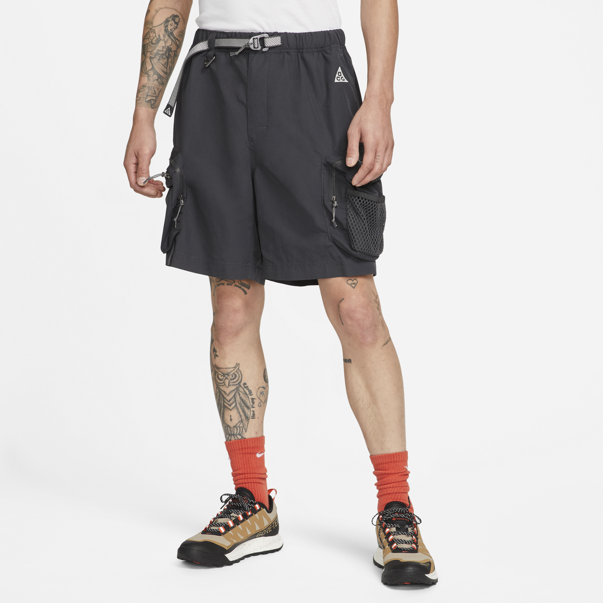 Mens Snowgrass Cargo Shorts Black Nike оригінал – Купити в Україні – детальний вид