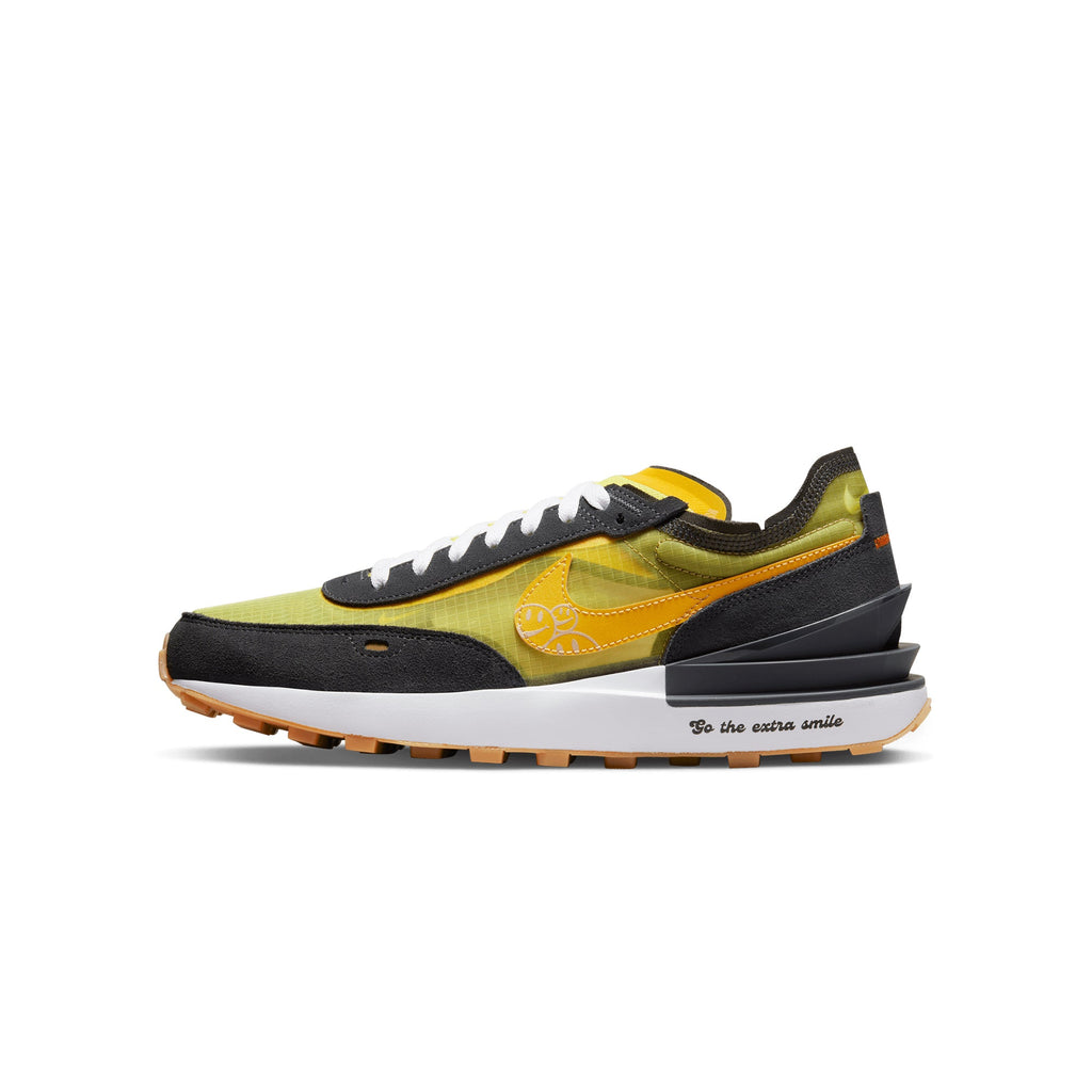 Mens Waffle One Se Shoes Yellow Strike Nike – Гарантія оригінальності – боковий вид