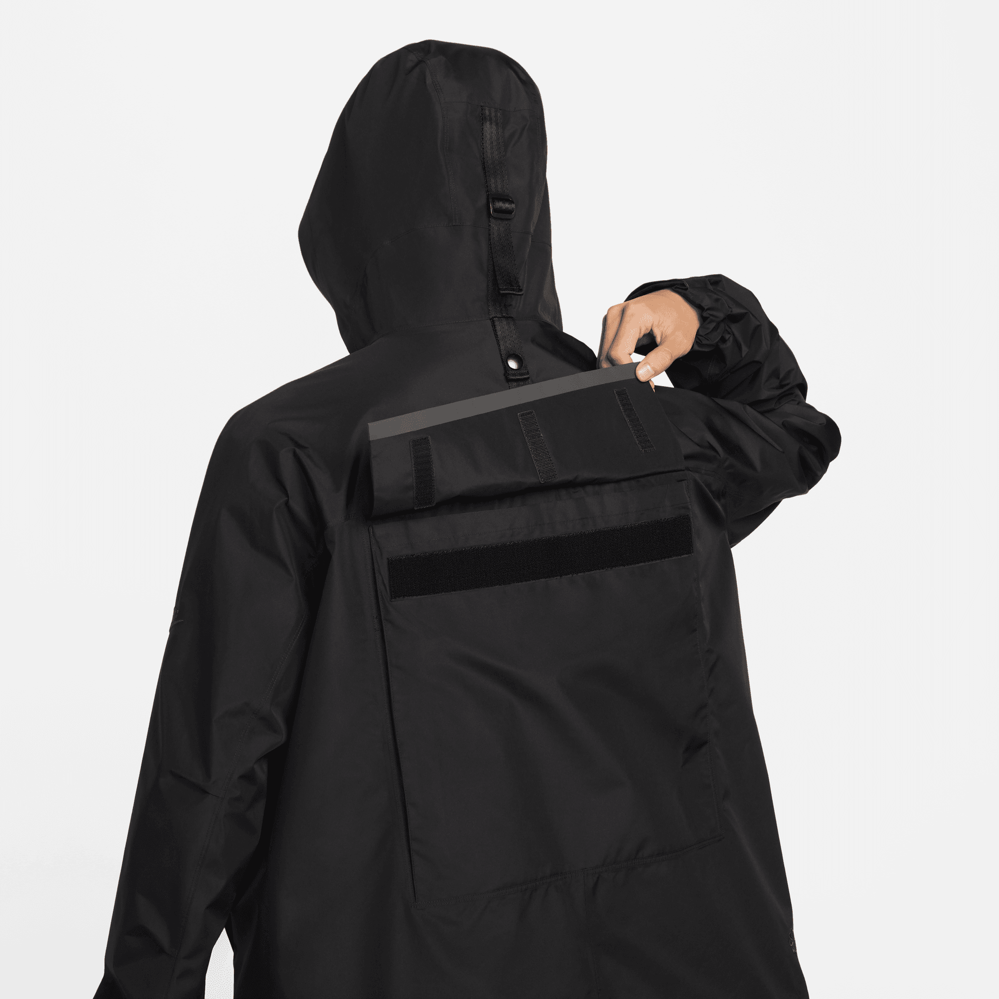 Sportswear Mens Storm Fit Adv Tech Pack Gore Tex Hooded Jacket Nike оригінал – Купити в Україні – збільшений вид - NIKE