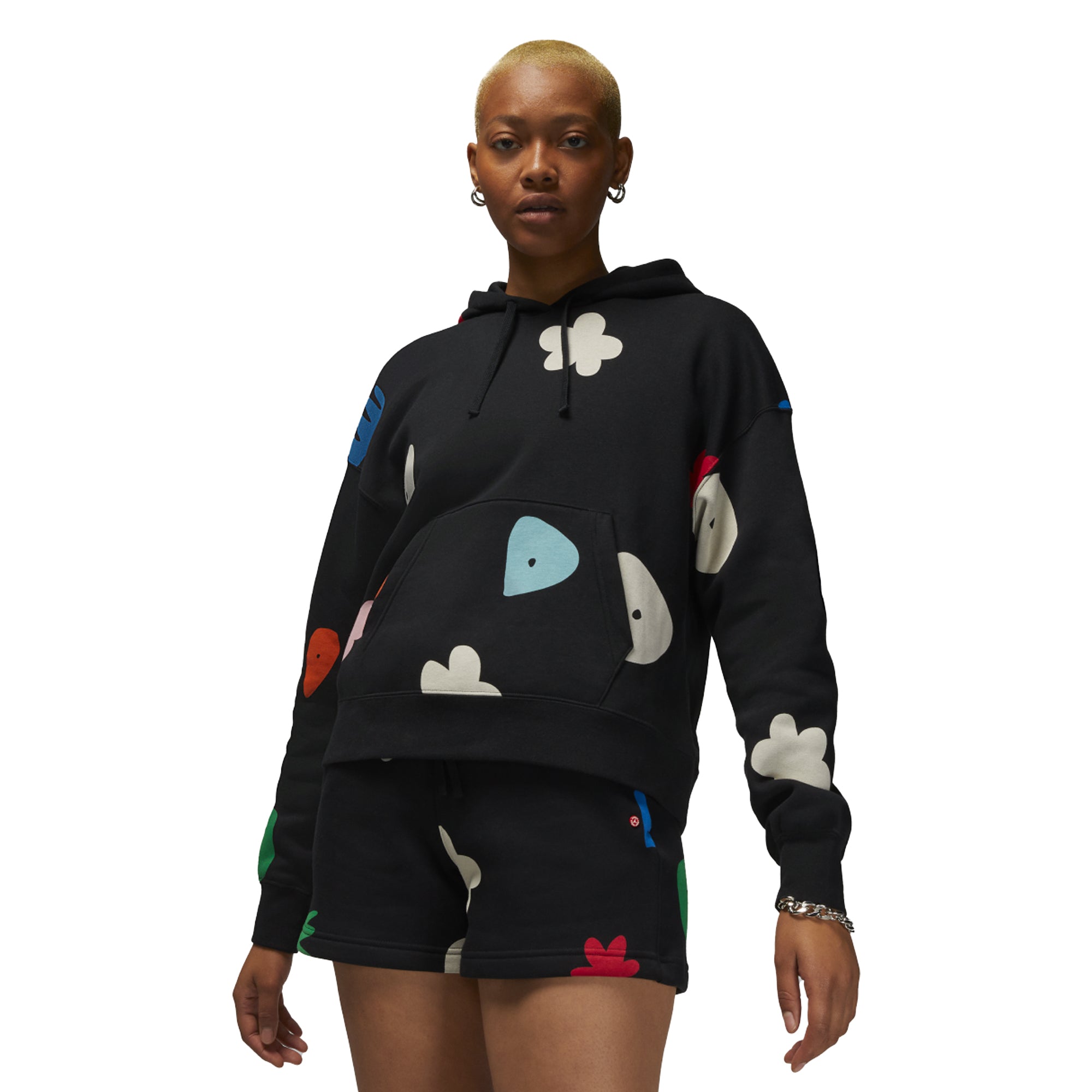 Оригінальна Artist Series By Mia Lee Womens Fleece Hoodie Air jordan – вид ззаду