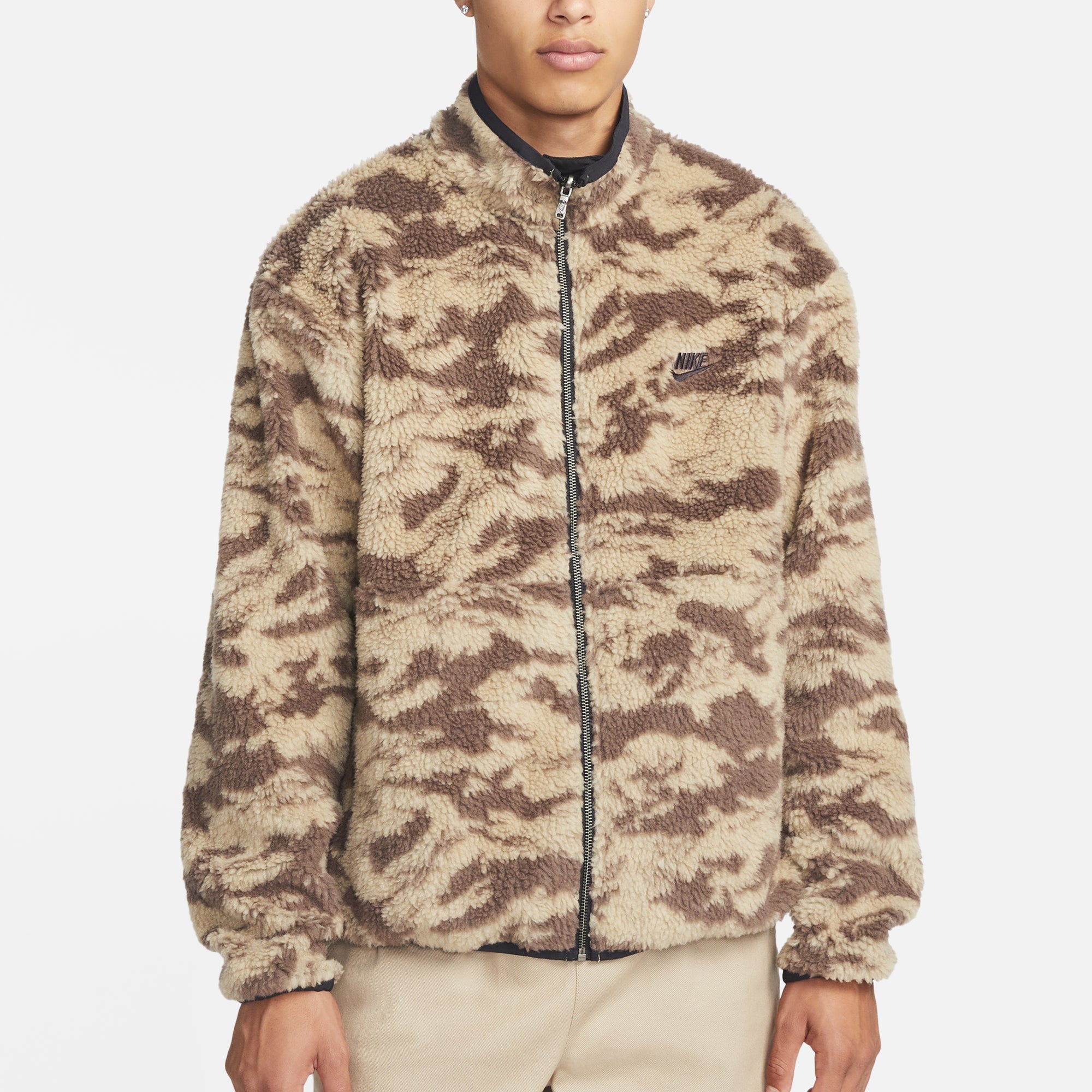 Mens Full Zip Reversible Winterized Top Nike – Гарантія оригінальності – вид ззаду - NIKE