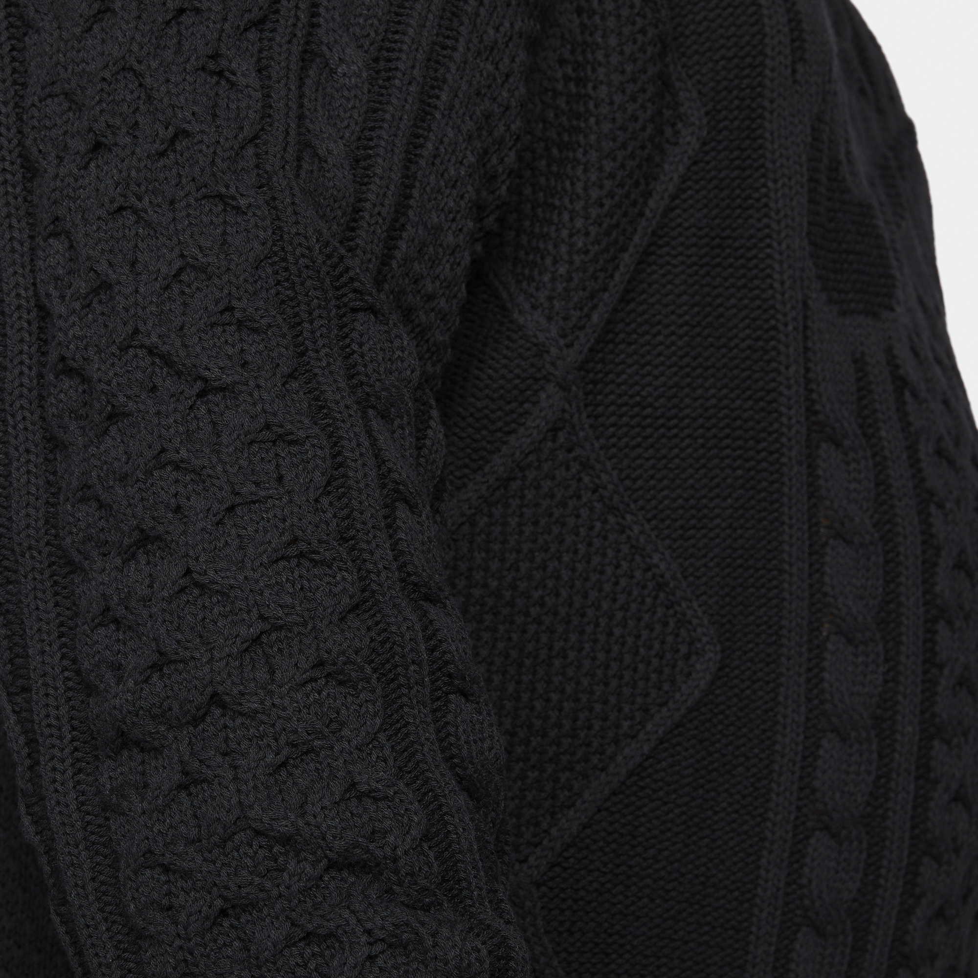 Оригінальна Sportswear Mens Cable Knit Sweater Nike – збільшений вид - NIKE