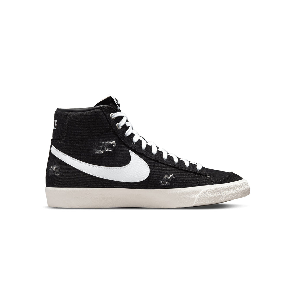 Mens Blazer MID 77 Shoes Black Nike оригінал – Купити в Україні – збільшений вид