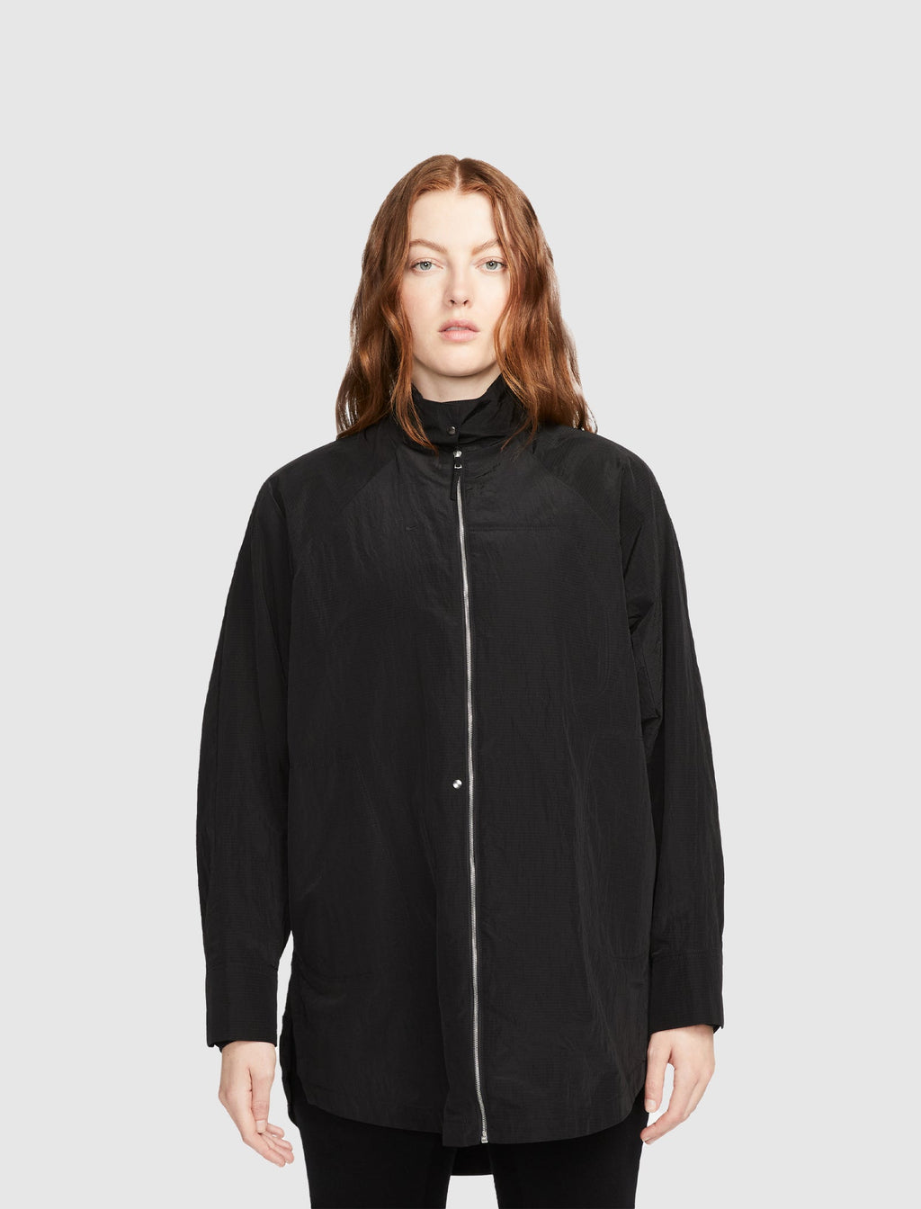 Оригінальна Womens Woven Shirt Jacket Nike – боковий вид