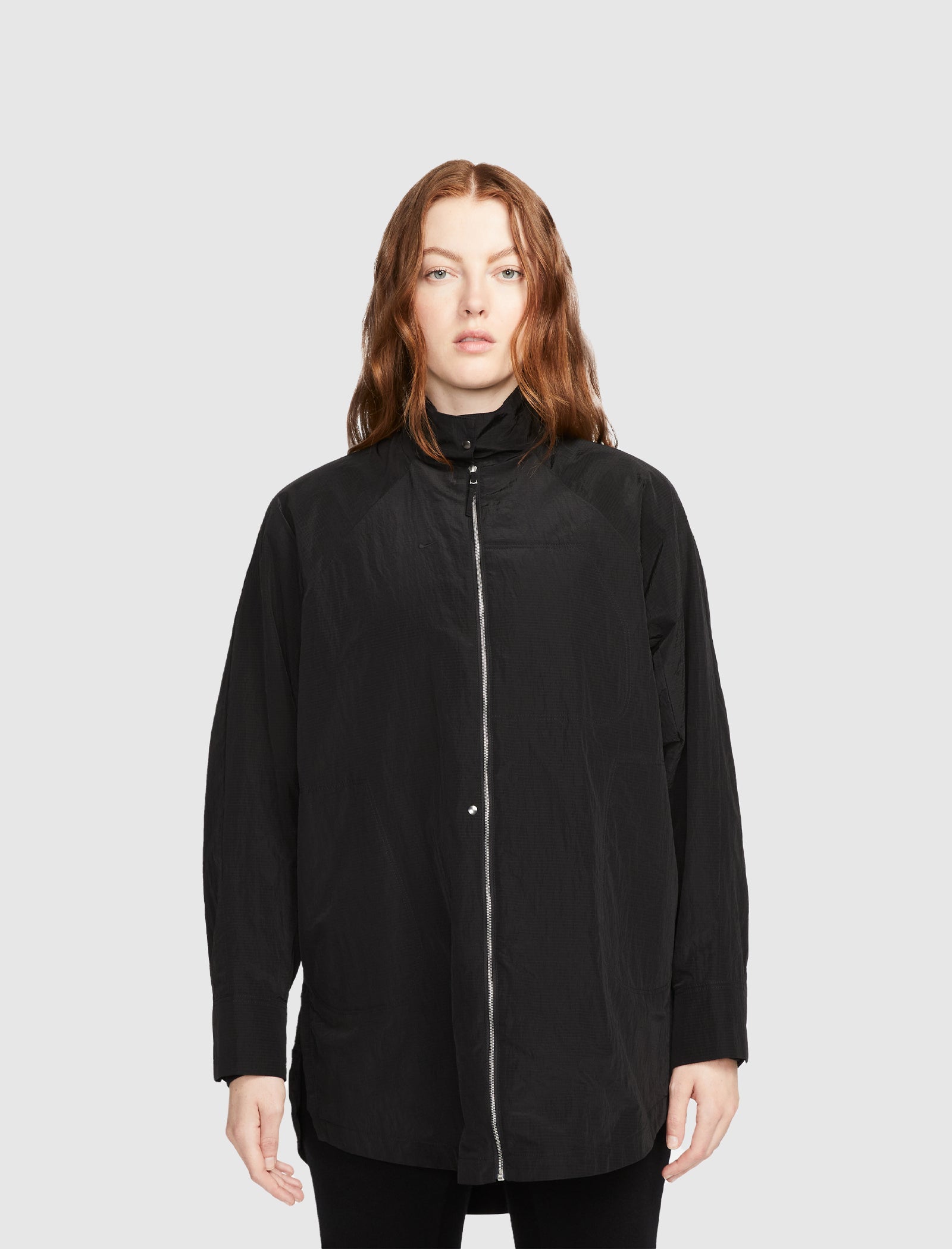 Оригінальна Womens Woven Shirt Jacket Nike – боковий вид