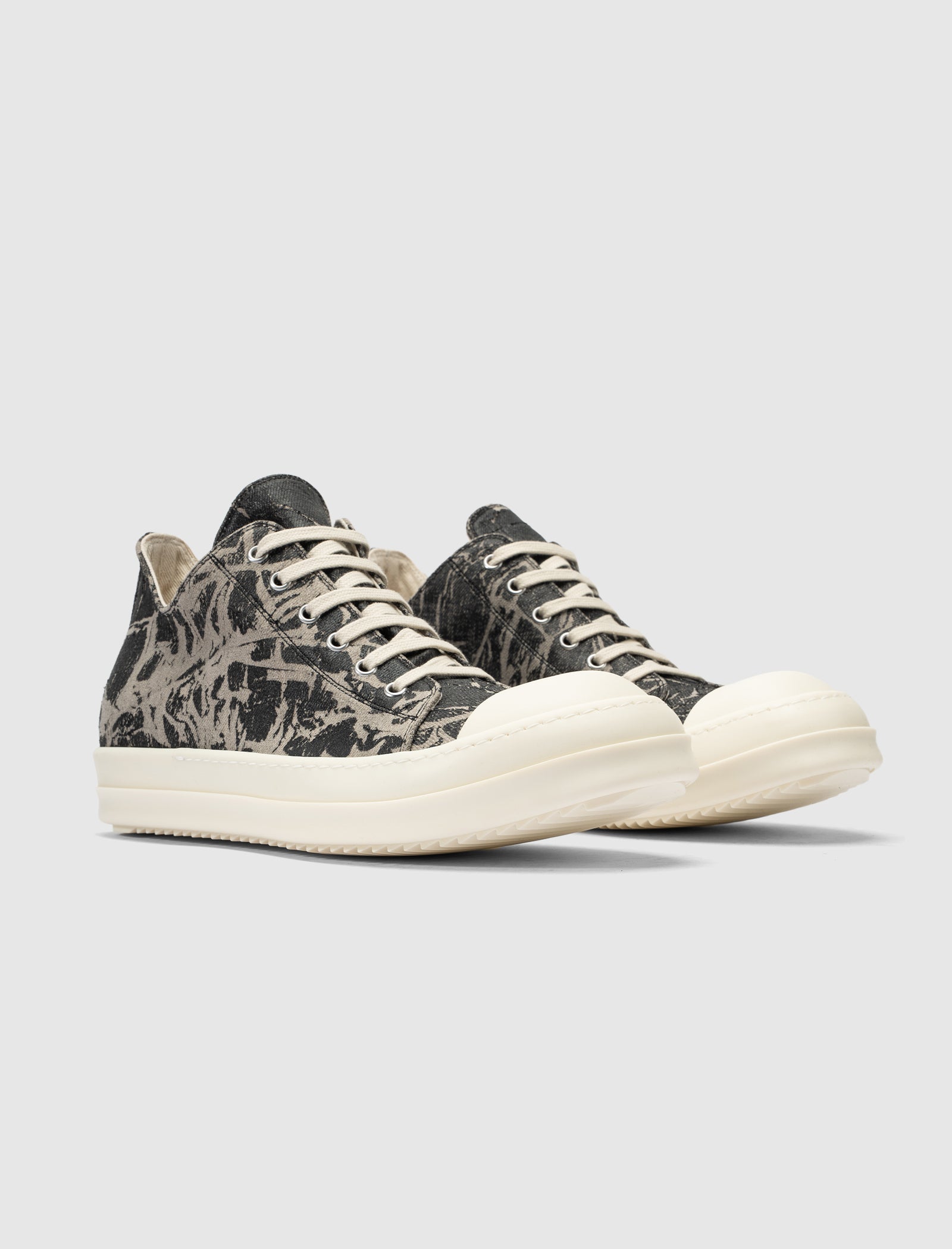 Low Sneakers Washed Foil Rick owens – Гарантія оригінальності – збільшений вид