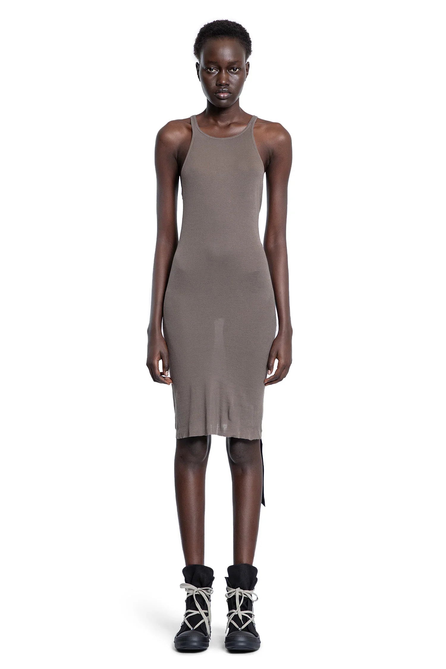 Abito con schiena scoperta stile racer di Hollywood - RICK OWENS