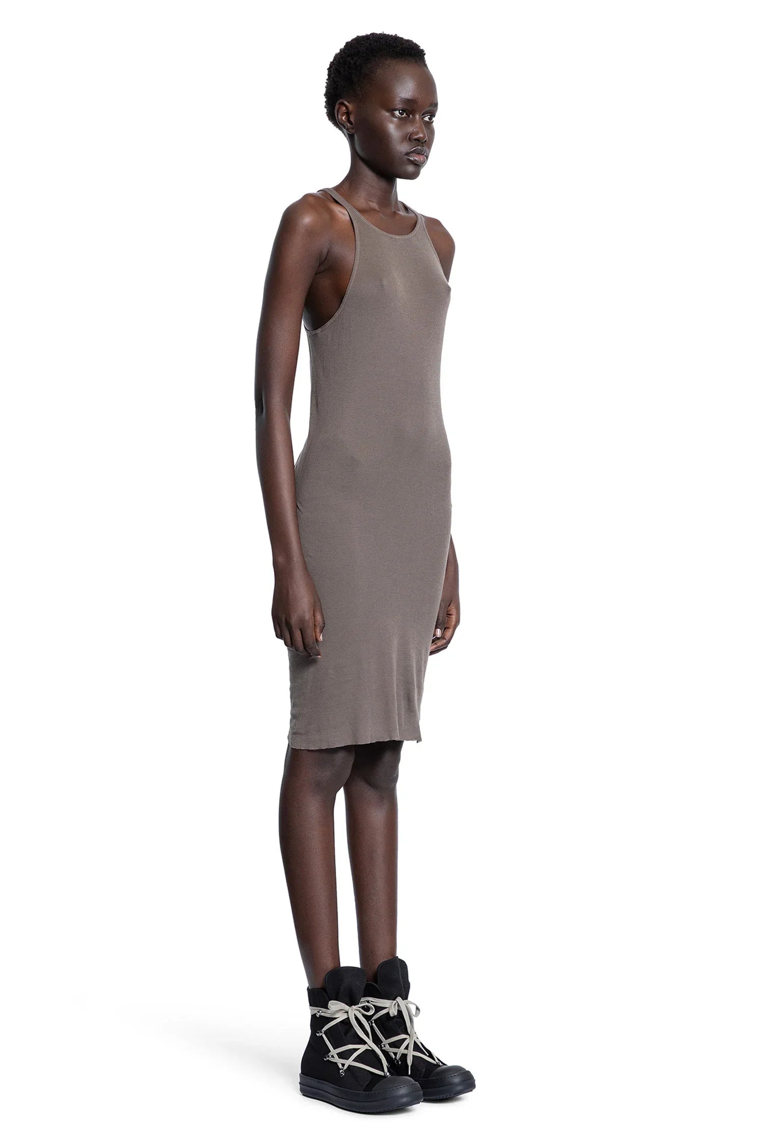 Abito con schiena scoperta stile racer di Hollywood - RICK OWENS