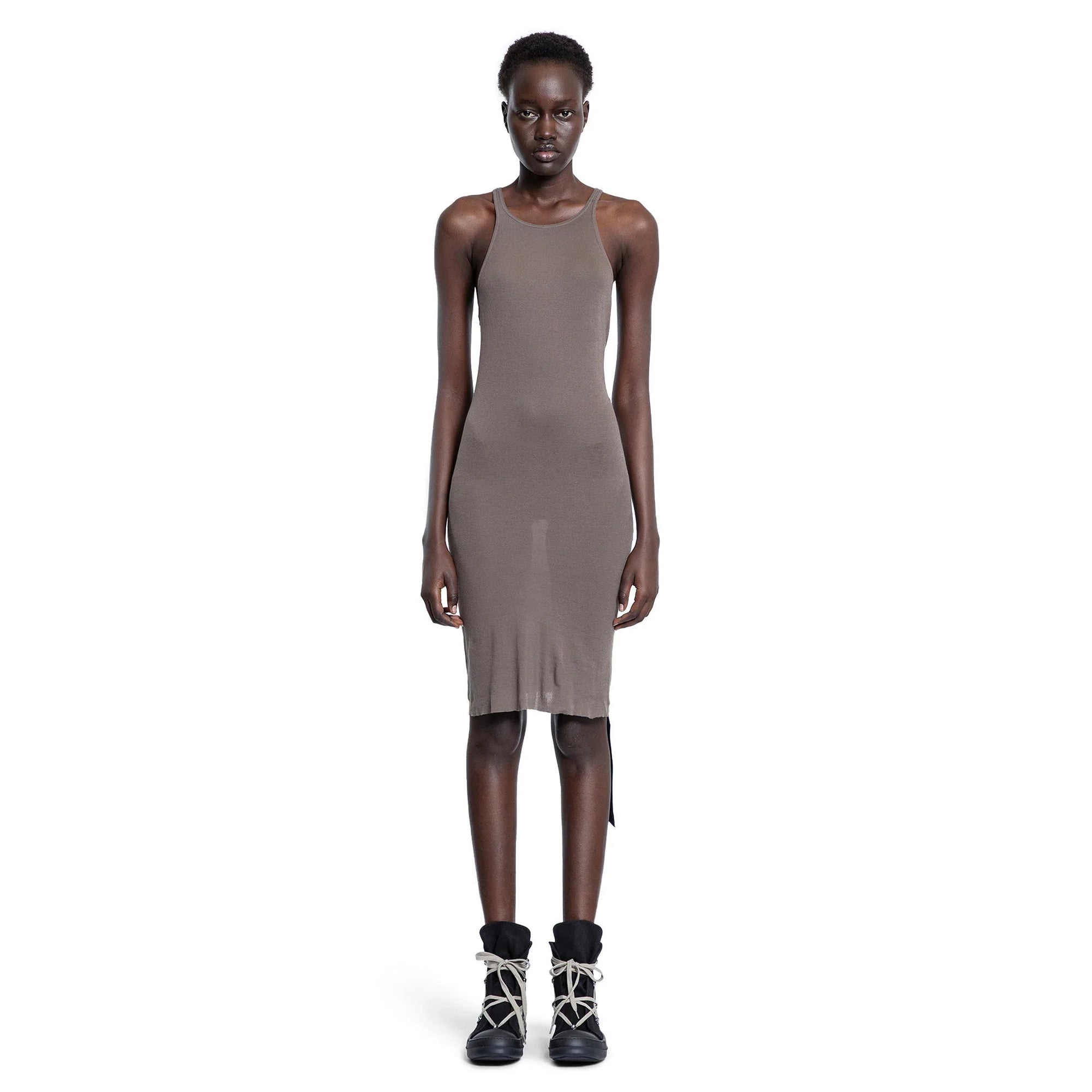 Abito con schiena scoperta stile racer di Hollywood - RICK OWENS
