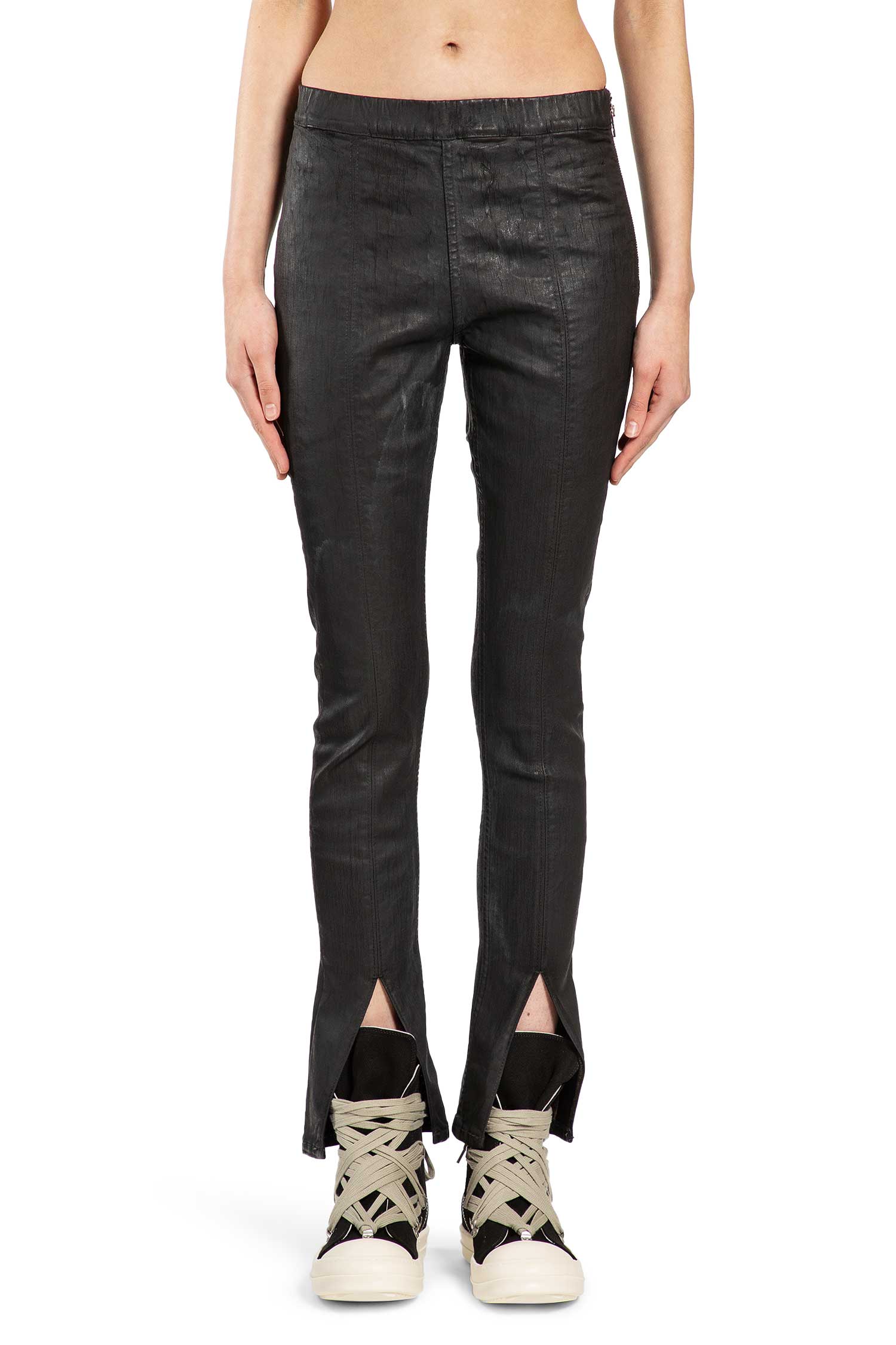 Оригінальна Temple Slit Front Leggings Rick owens – вид ззаду