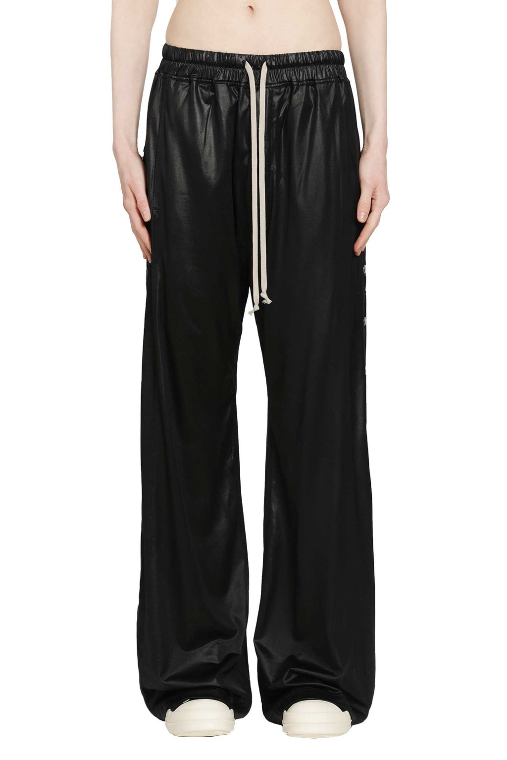Оригінальна Temple Wide Pusher Pants In Liquid Jersey Rick owens – вид ззаду