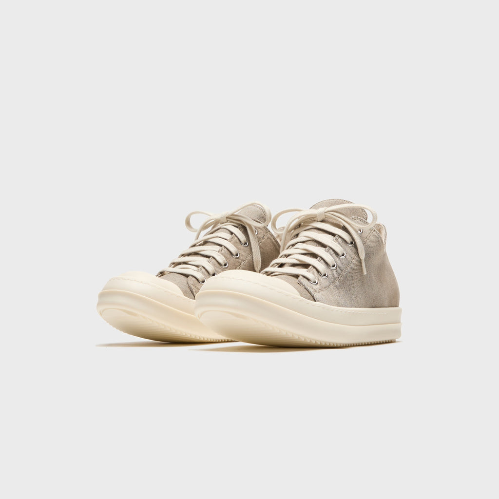 Wmns Drkshdw Scarpe In Denim Low Sneakers Dust Rick owens оригінал – Купити в Україні – вид ззаду