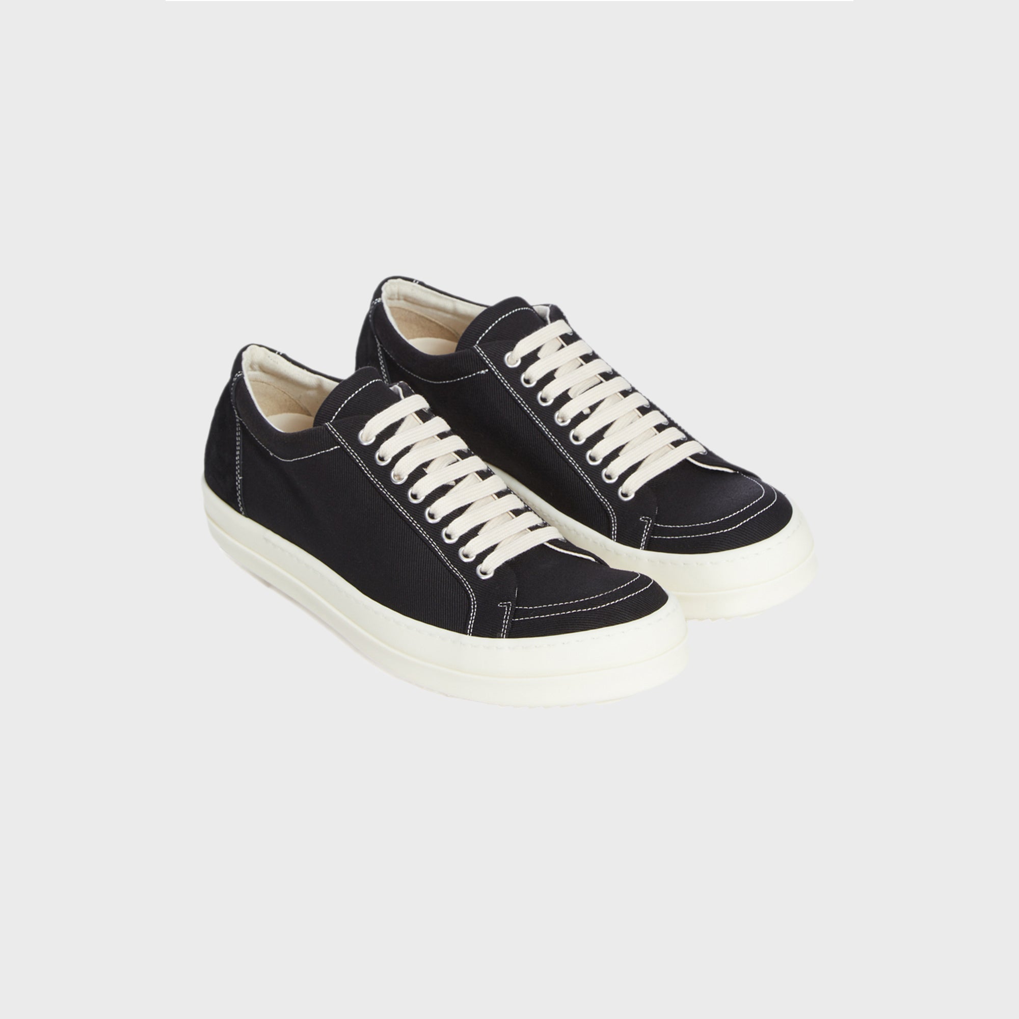 Wmns Drkshdw Temple Star Applique Sneaks Black Rick owens оригінал – Купити в Україні – вид ззаду