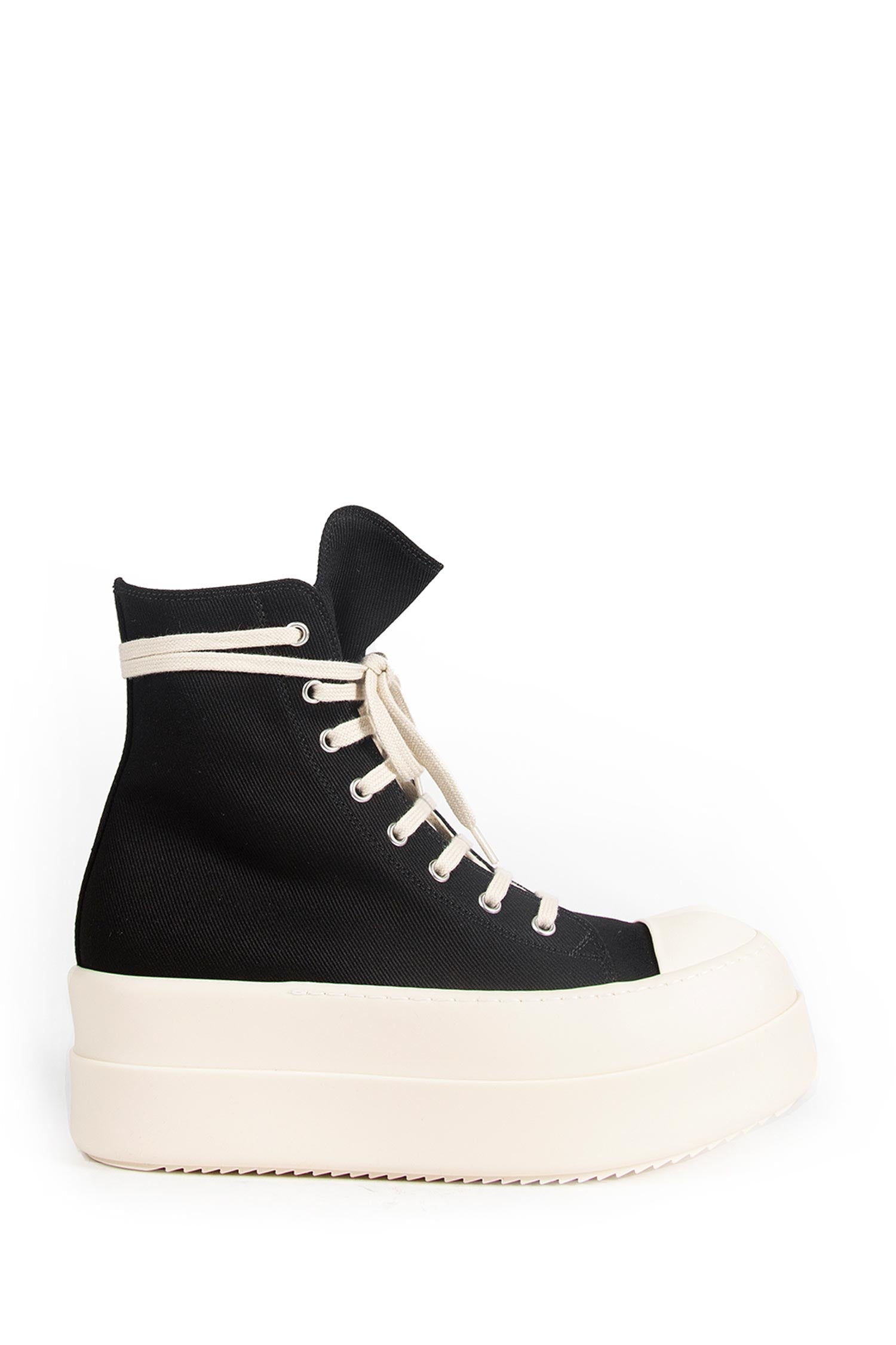 Mega Bumber Canvas Sneaks Rick owens оригінал – Купити в Україні – боковий вид