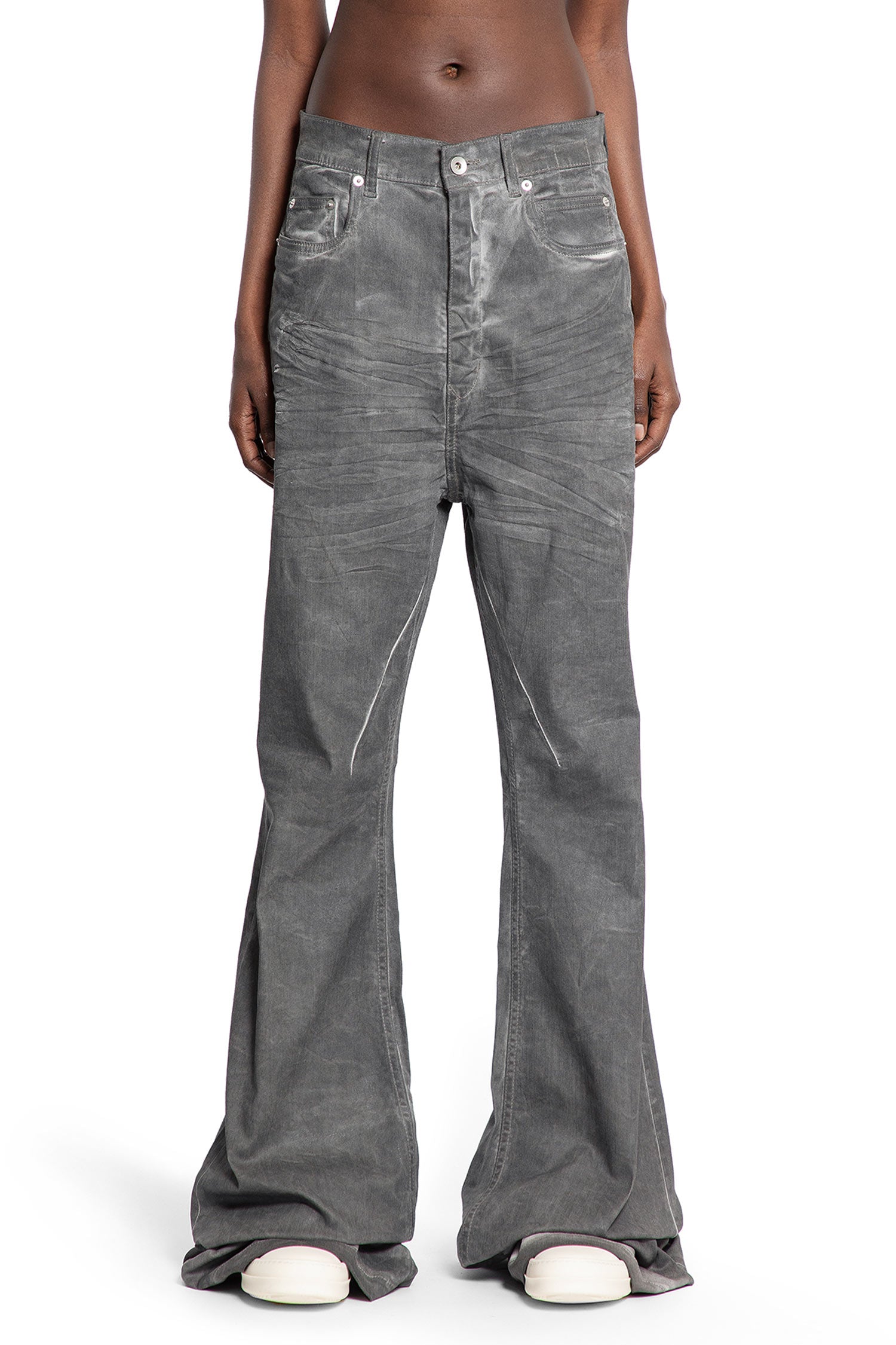 Concordians Bolan Bootcut Rick owens – Гарантія оригінальності – вид ззаду