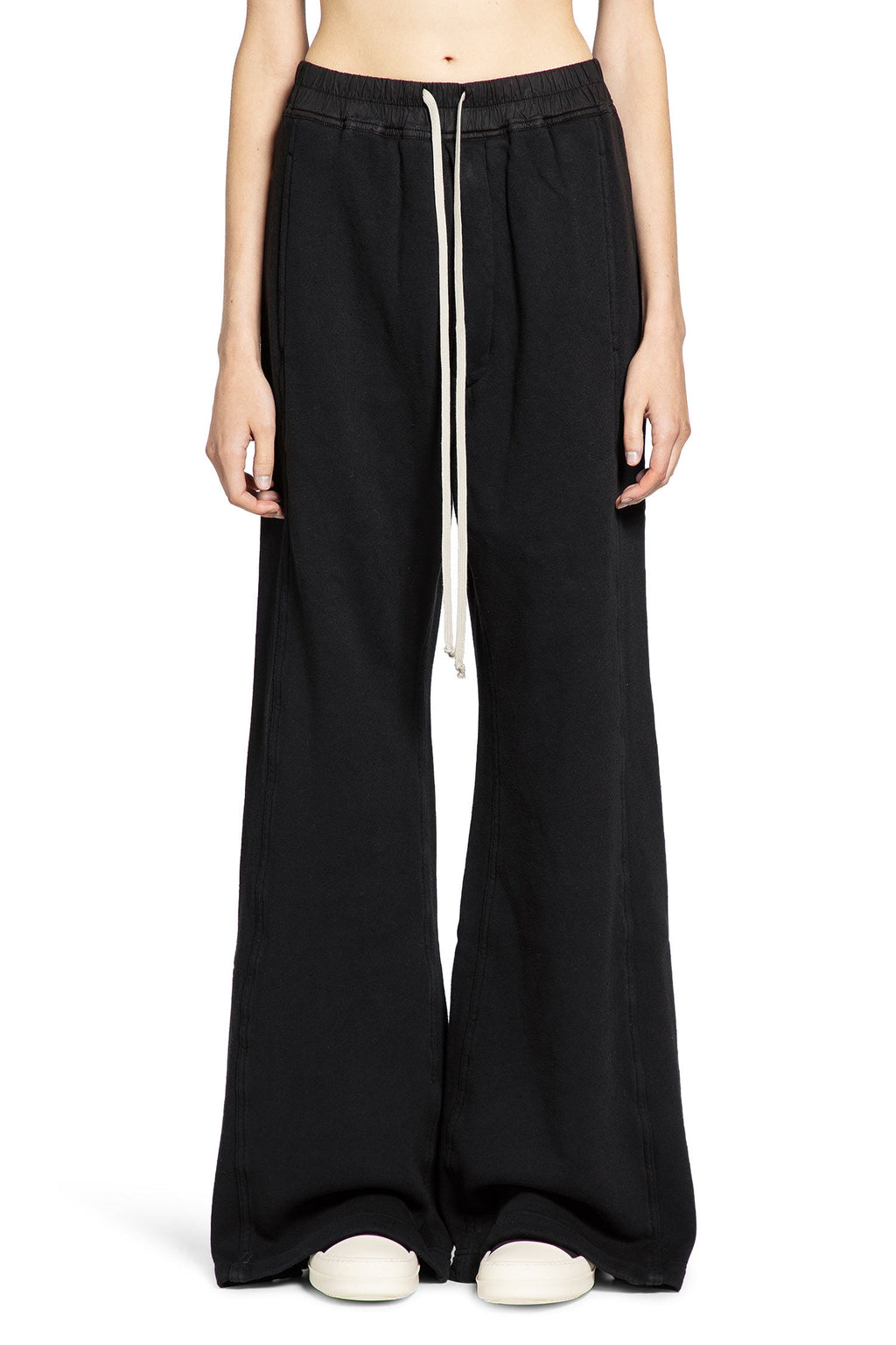 Wide Leg Cotton Pants Rick owens оригінал – Купити в Україні – вид ззаду