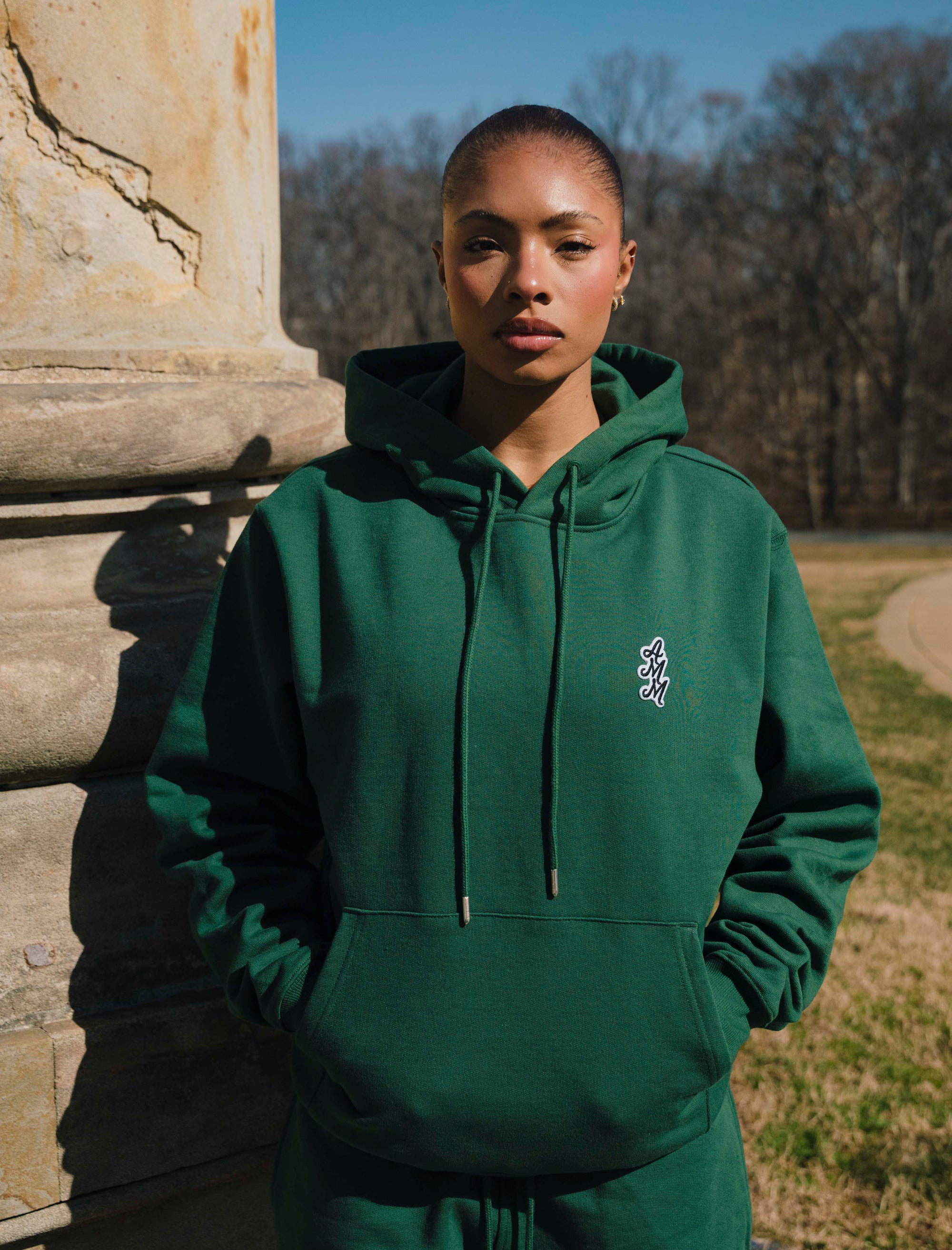 Amm Cursive Hoodie A ma maniere – Гарантія оригінальності – вид ззаду