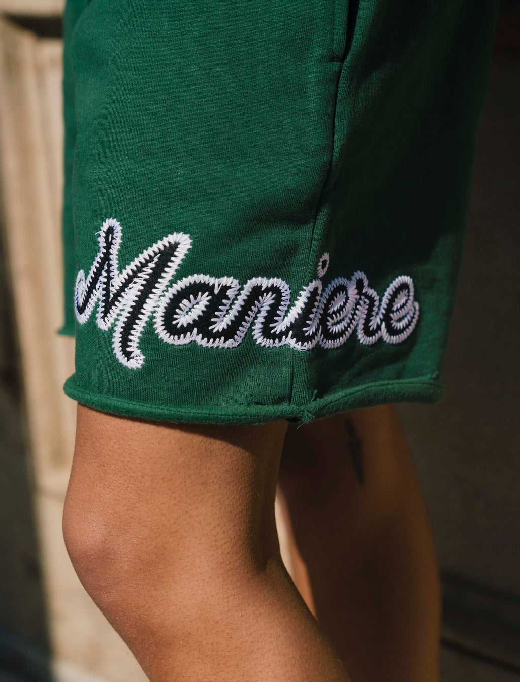 Оригінальна Amm Cursive Sweatshort A ma maniere – детальний вид
