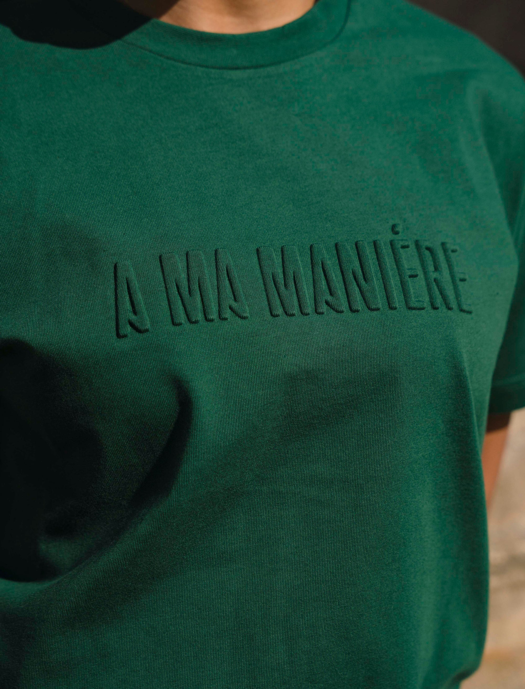 Оригінальна Contrast Stitch T-Shirt A ma maniere – збільшений вид