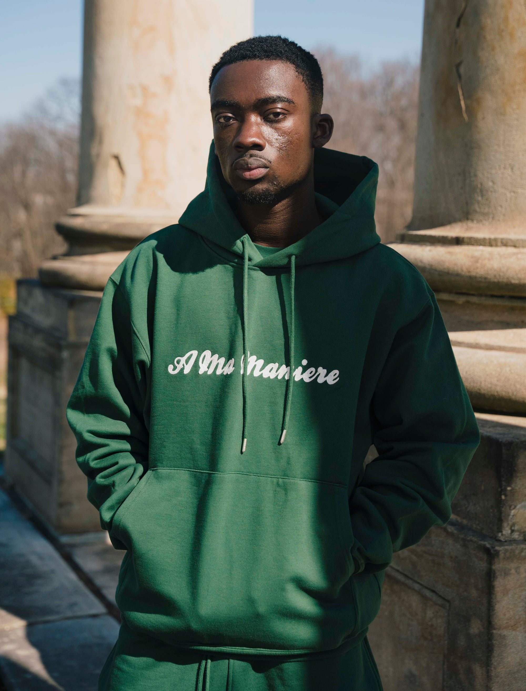 Amm Script Hoodie A ma maniere оригінал – Купити в Україні – вид ззаду