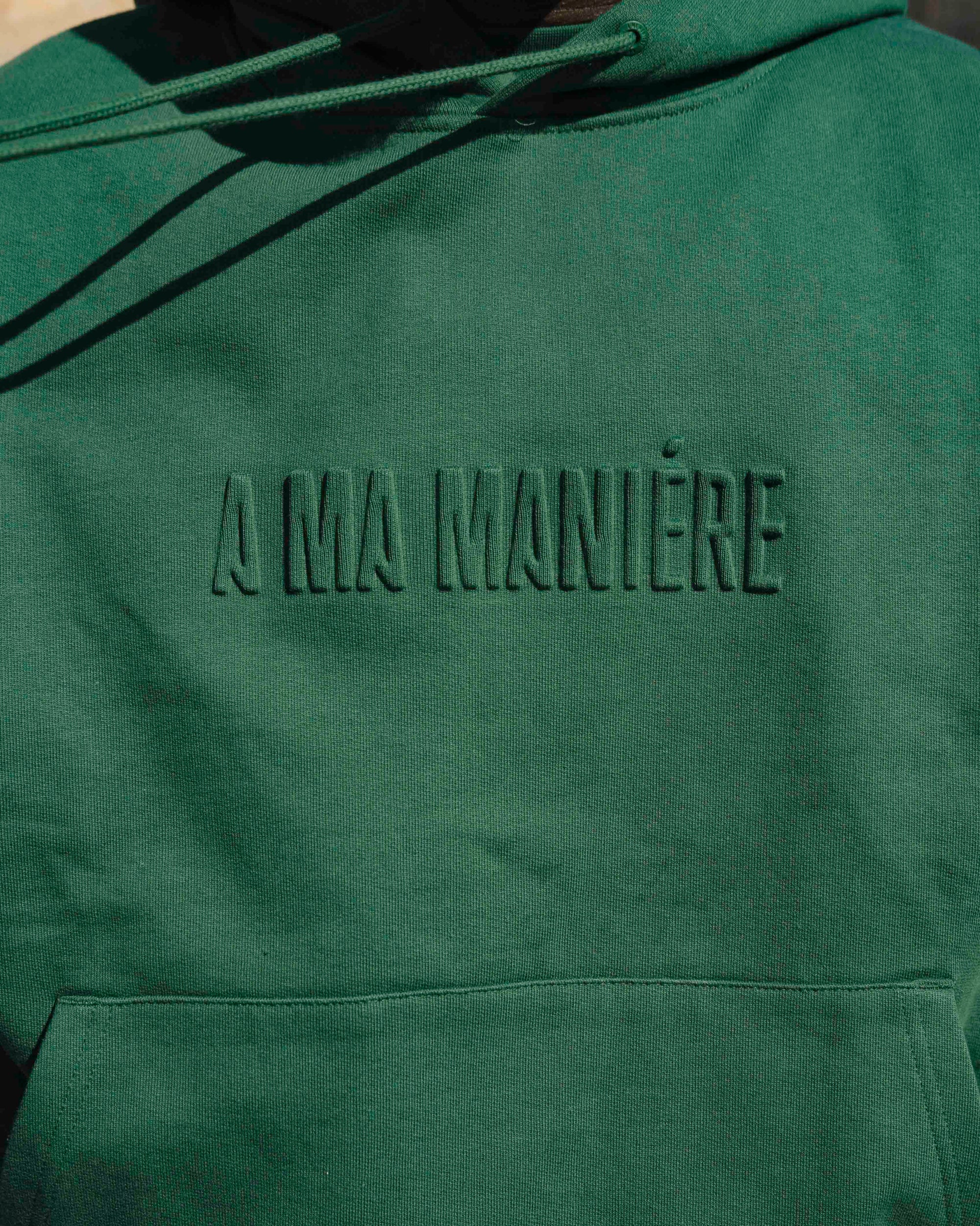Contrast Stitch Hoodie A ma maniere – Гарантія оригінальності – детальний вид