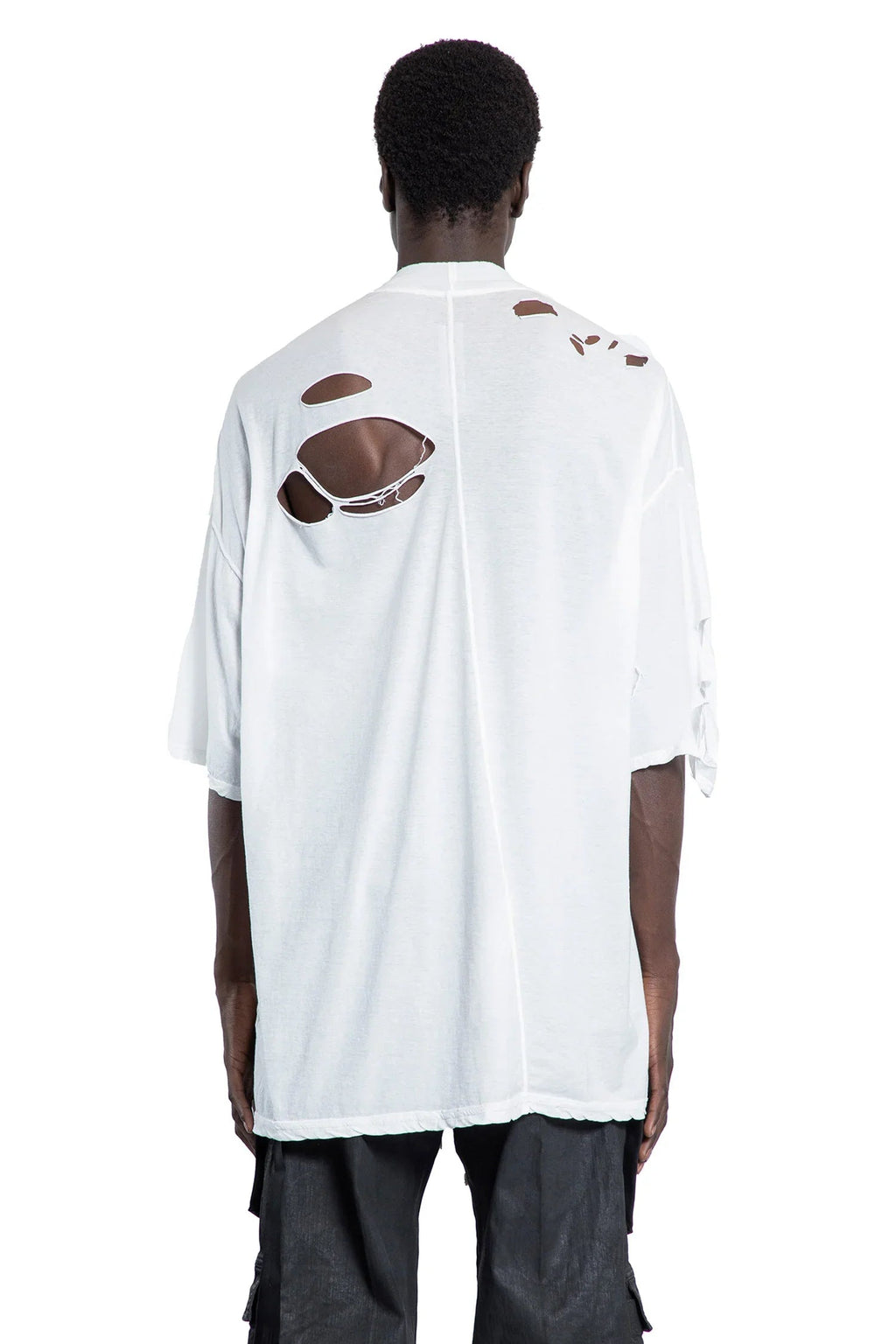 Оригінальна Hollywood Tommy T In Cotton Gauze Jersey Rick owens – збільшений вид