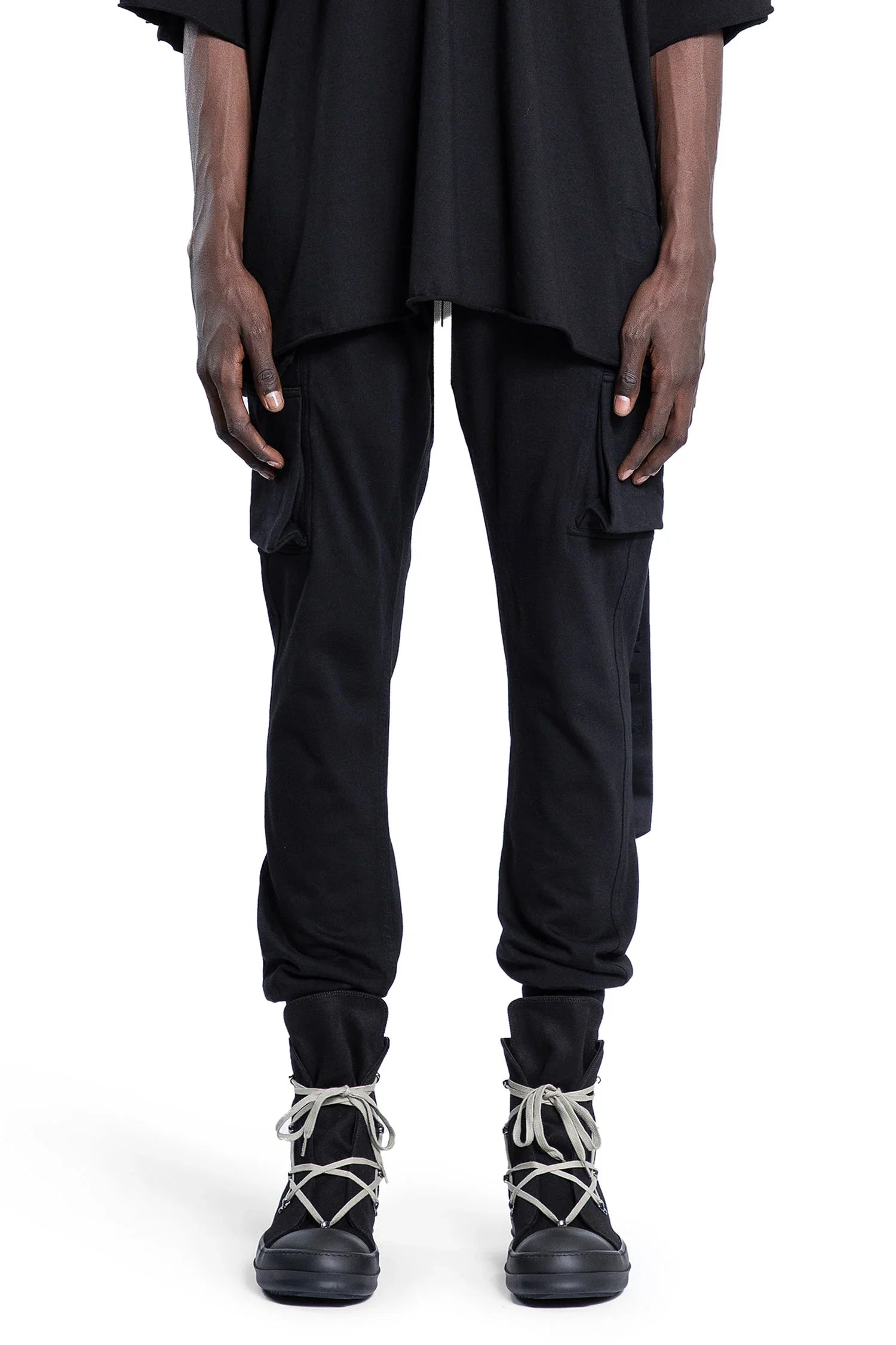 Man Black Trousers Rick owens оригінал – Купити в Україні – боковий вид
