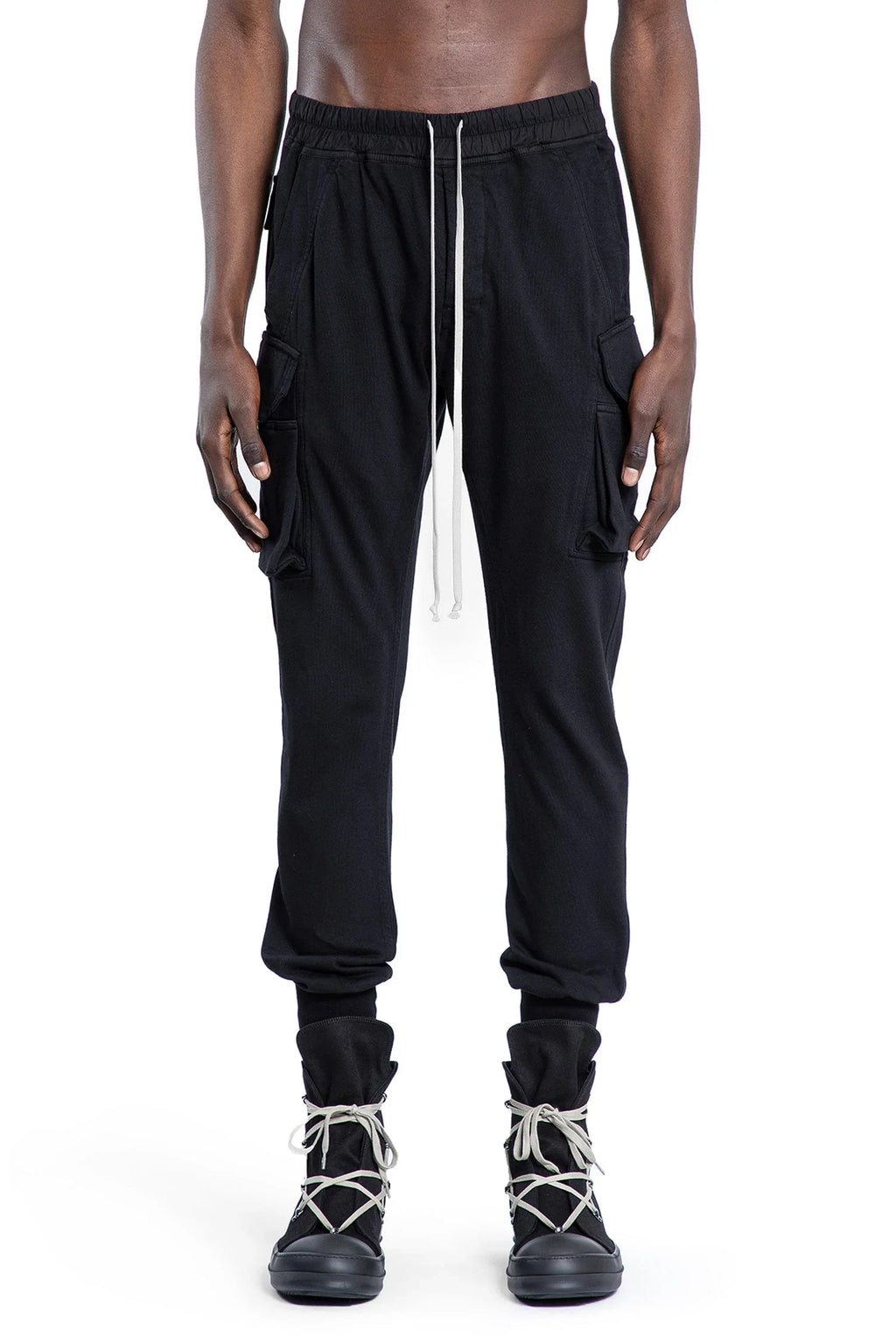 Man Black Trousers Rick owens оригінал – Купити в Україні – вид ззаду