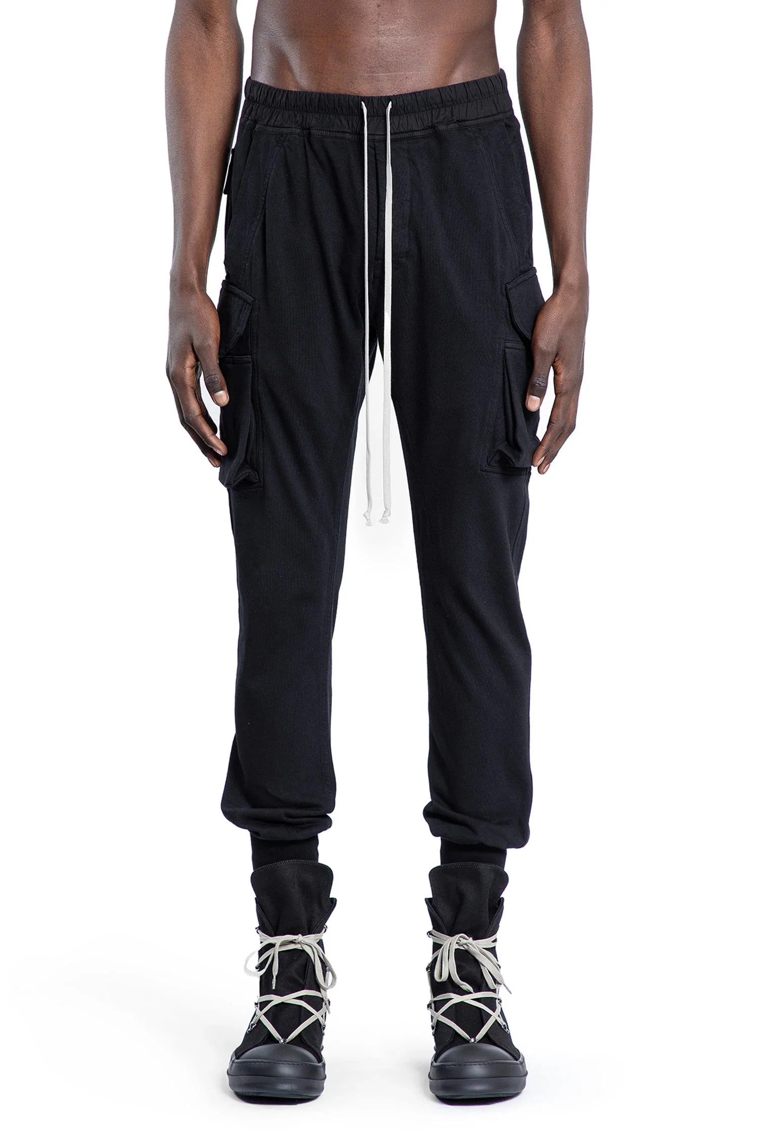 Man Black Trousers Rick owens оригінал – Купити в Україні – вид ззаду