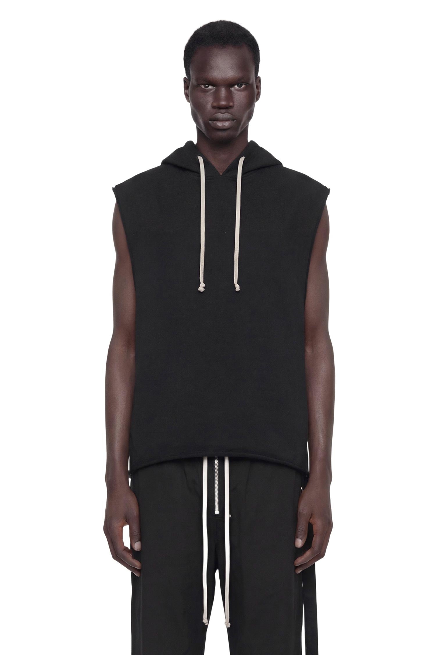 Temple Hooded Tunic Rick owens оригінал – Купити в Україні – боковий вид - RICK OWENS