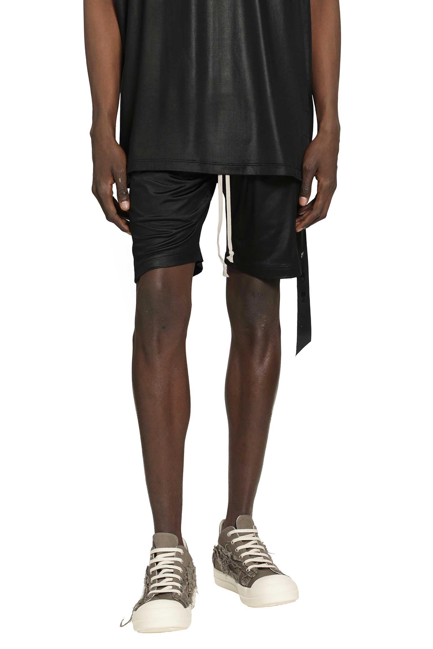Wide Pusher Shorts Rick owens – Гарантія оригінальності – боковий вид
