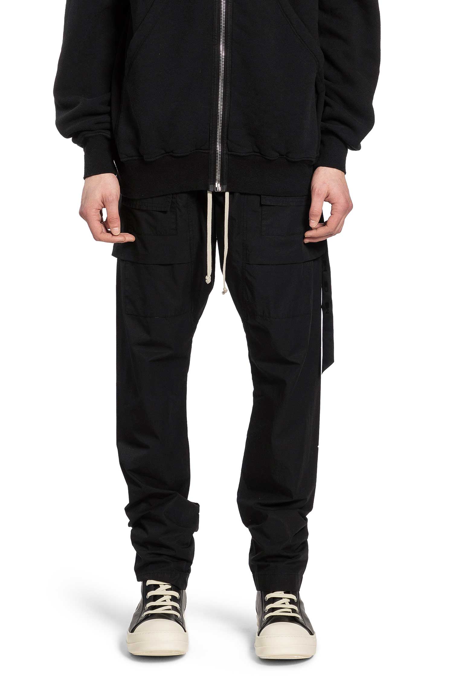 Оригінальна Temple Creatch Cargo Drawstring Rick owens – боковий вид