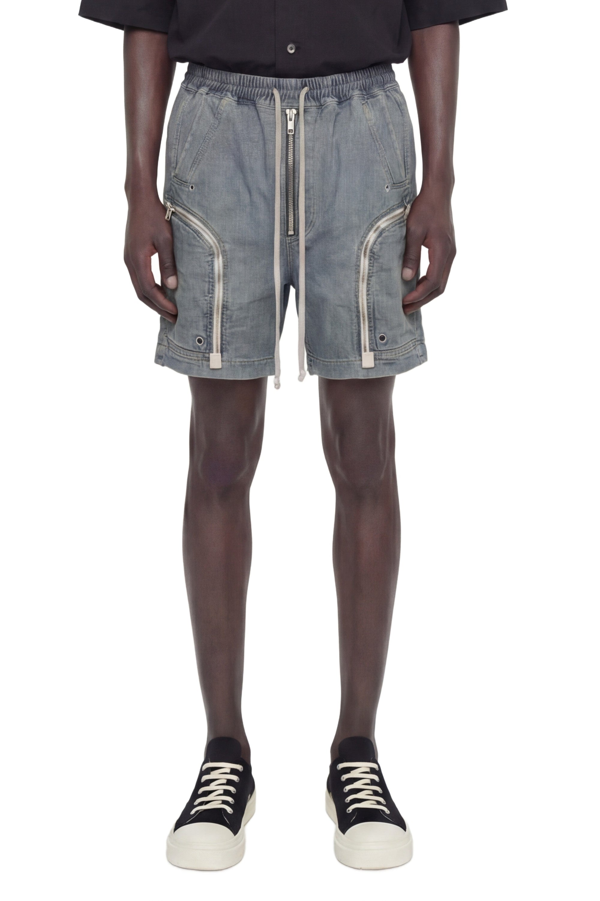 Оригінальна Bauhaus Pods Bermudas Rick owens – боковий вид