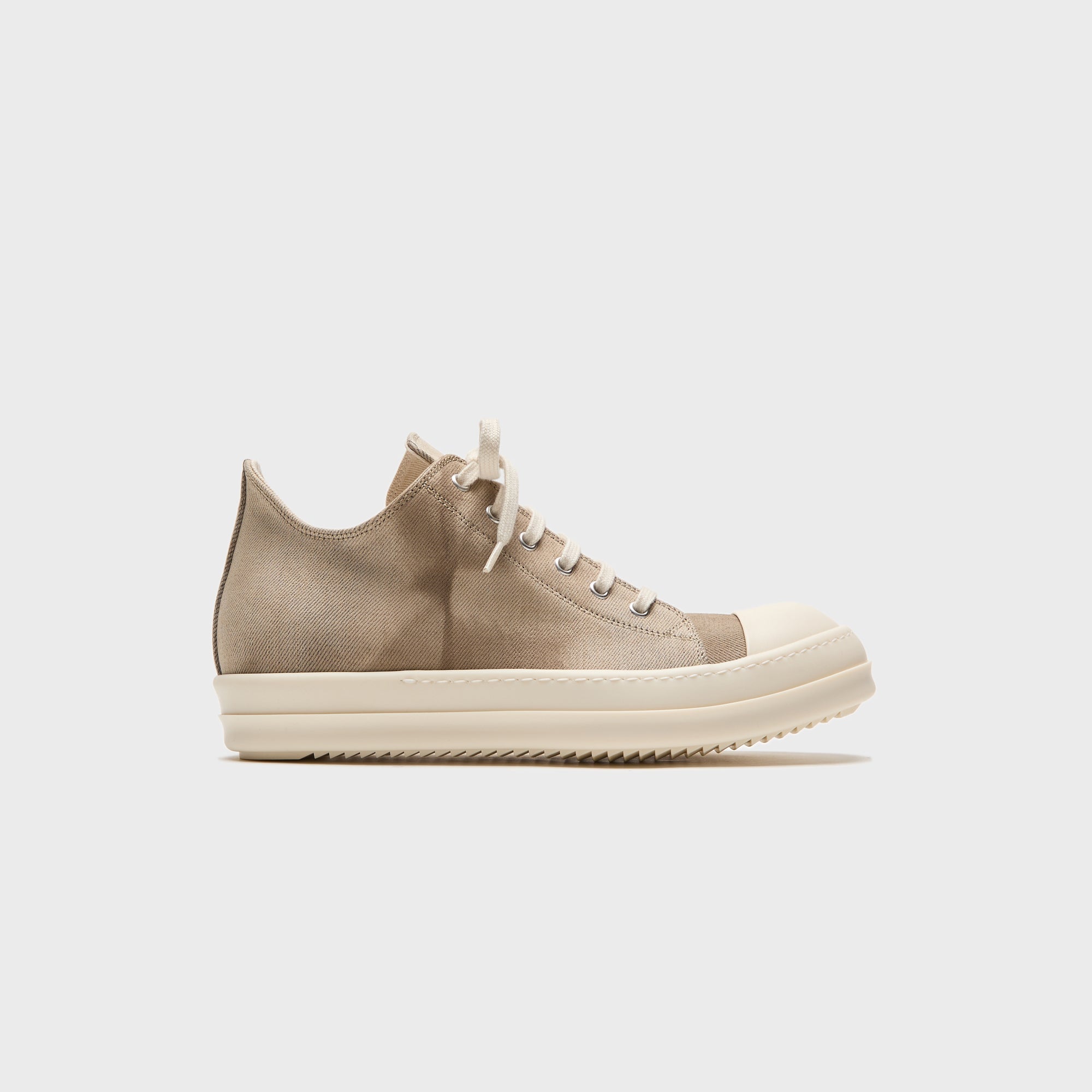 Scarpe Denim Low Dust Rick owens оригінал – Купити в Україні – боковий вид