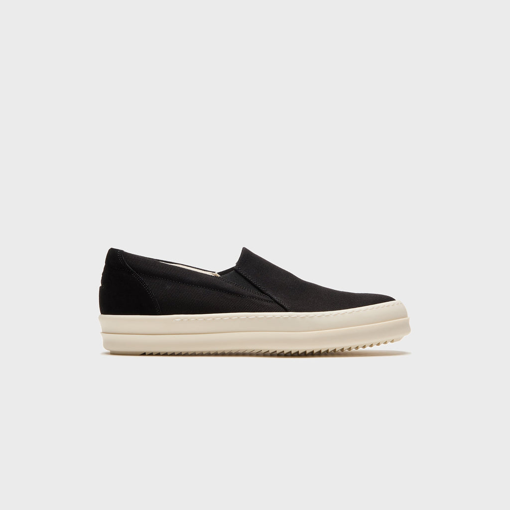 Temple Penta Boat Sneaks Black Rick owens – Гарантія оригінальності – боковий вид