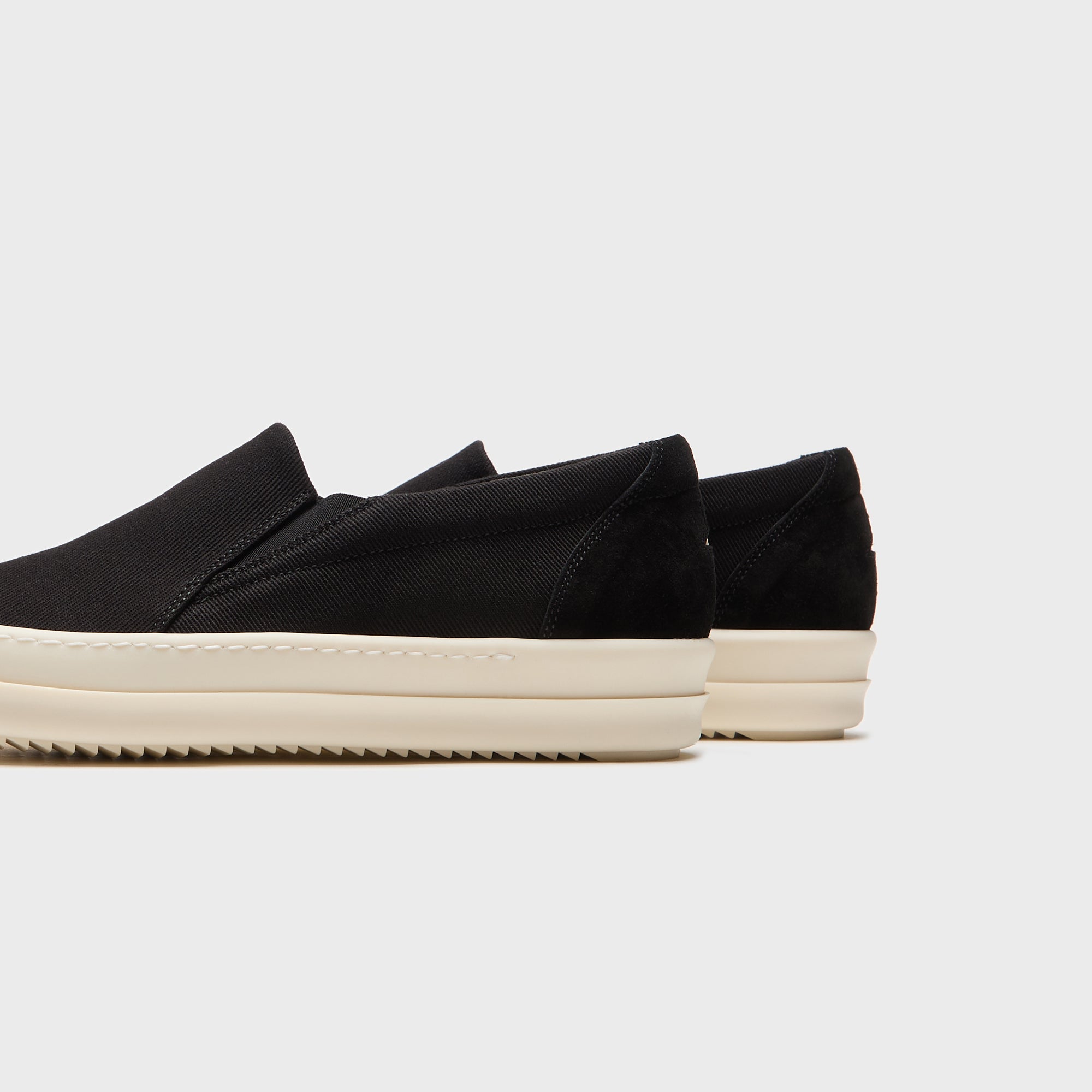 Temple Penta Boat Sneaks Black Rick owens – Гарантія оригінальності – детальний вид