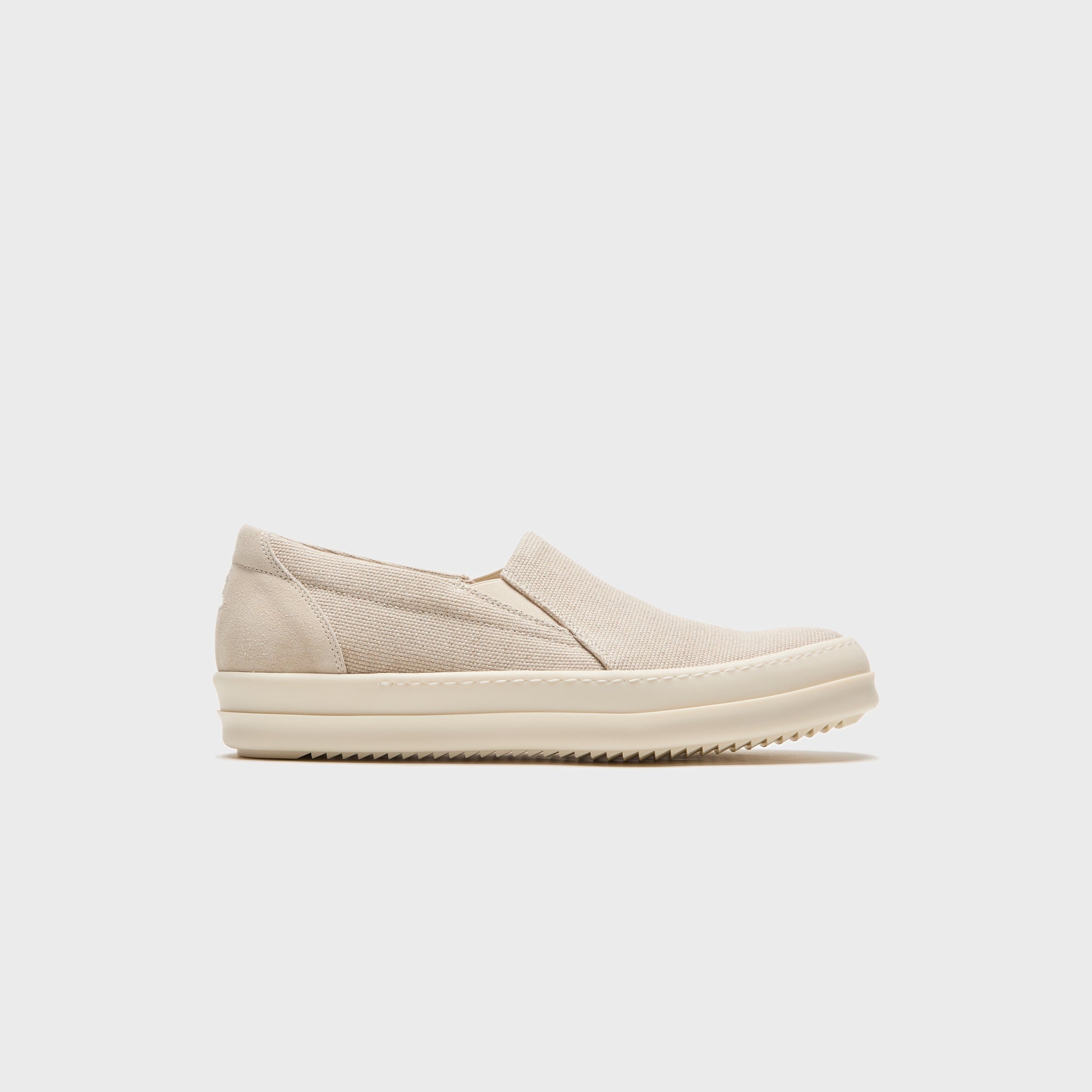 Temple Penta Boat Sneaks Natural Rick owens оригінал – Купити в Україні – боковий вид