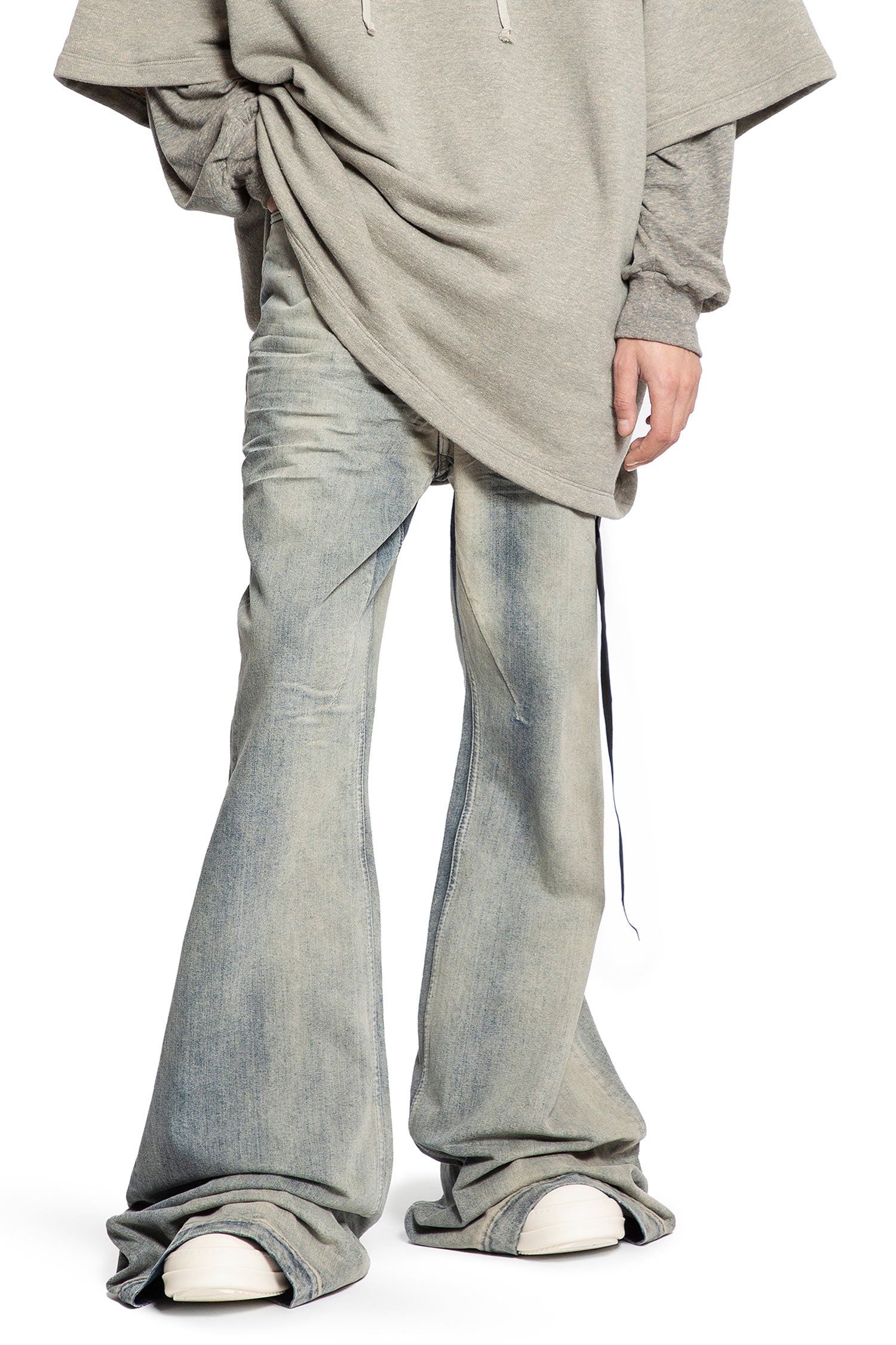 Concordians Bolan Bootcut In 13oz Denim Rick owens – Гарантія оригінальності – боковий вид