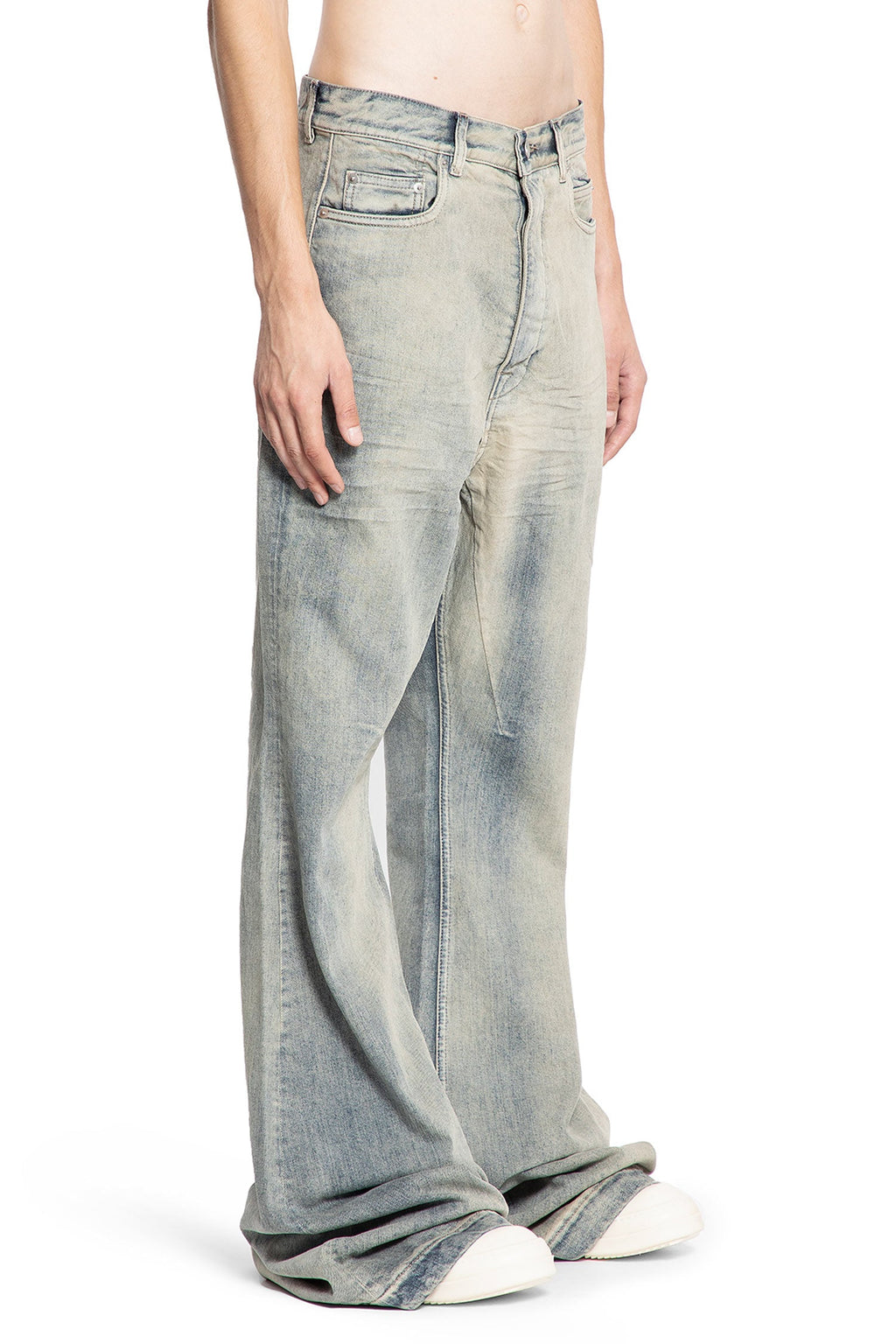 Concordians Bolan Bootcut In 13oz Denim Rick owens – Гарантія оригінальності – детальний вид