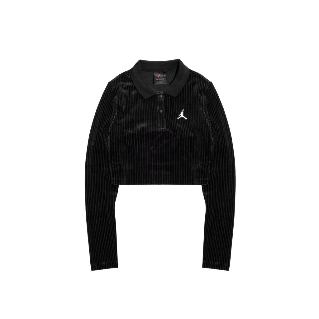 Оригінальна Womens Long Sleeve Velour Top Air jordan – боковий вид