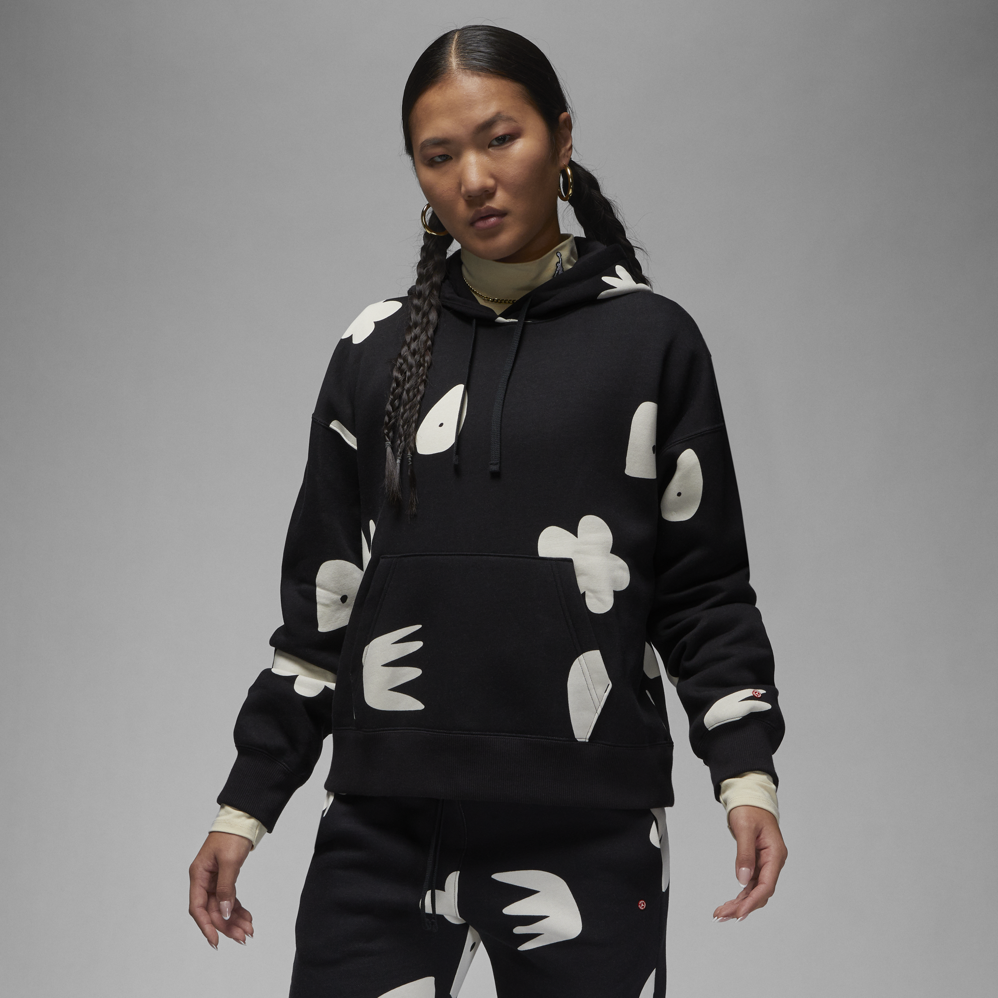 Оригінальна Artist Series By Mia Lee Womens Fleece Hoodie Air jordan – детальний вид